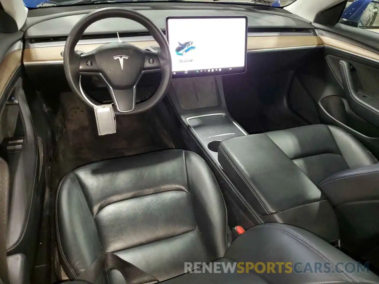 8 Фотография поврежденного автомобиля 5YJ3E1EAXNF192087 TESLA MODEL 3 2022