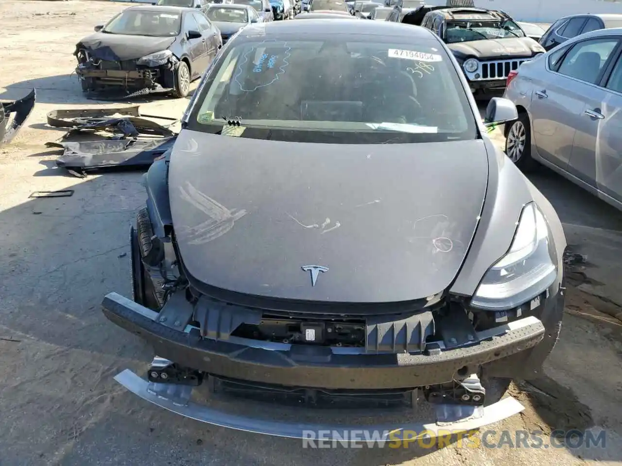 5 Photograph of a damaged car 5YJ3E1EB0NF110974 TESLA MODEL 3 2022