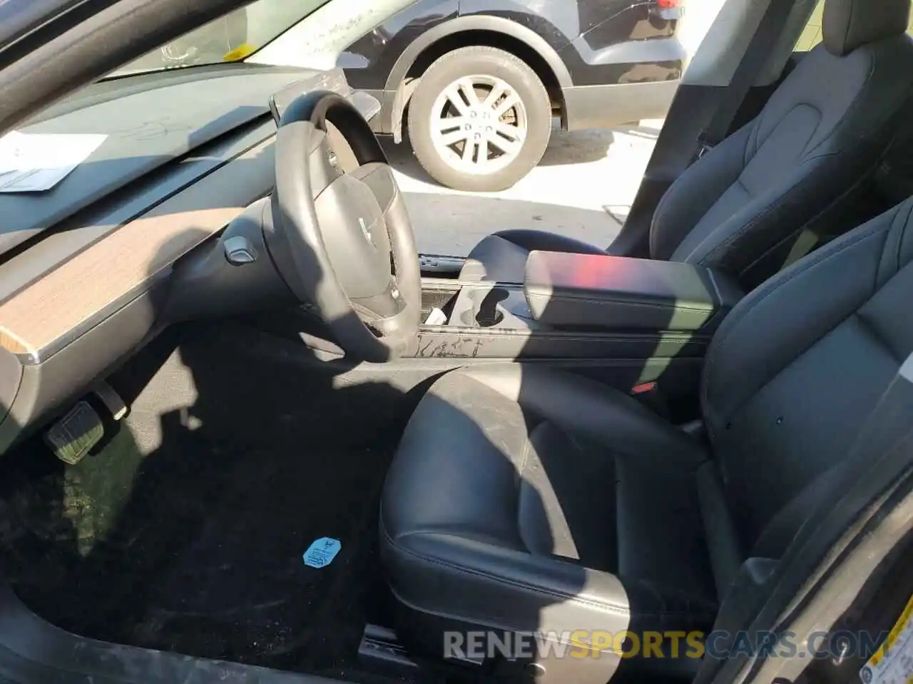 7 Photograph of a damaged car 5YJ3E1EB0NF110974 TESLA MODEL 3 2022