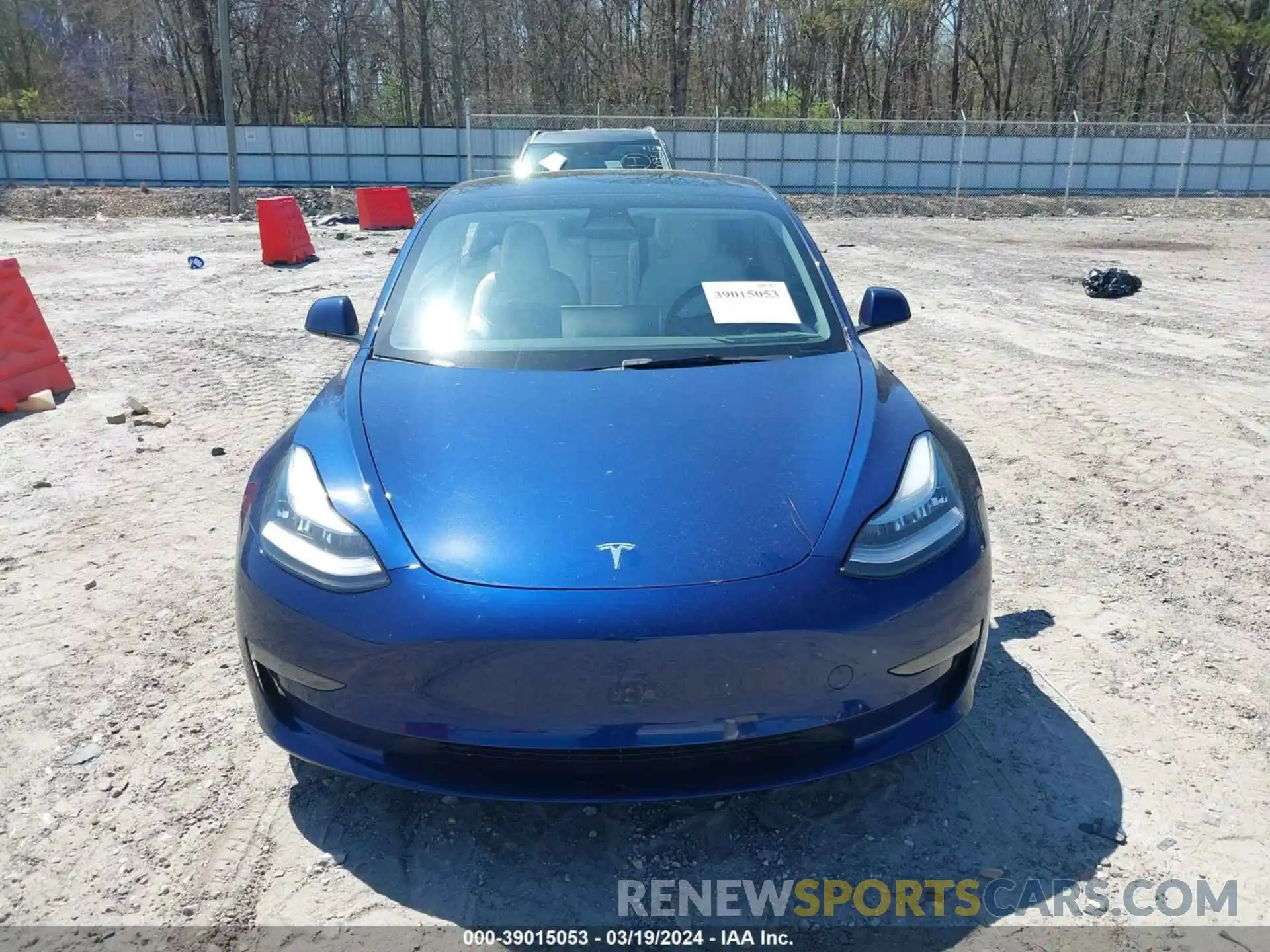 13 Photograph of a damaged car 5YJ3E1EB0NF245369 TESLA MODEL 3 2022