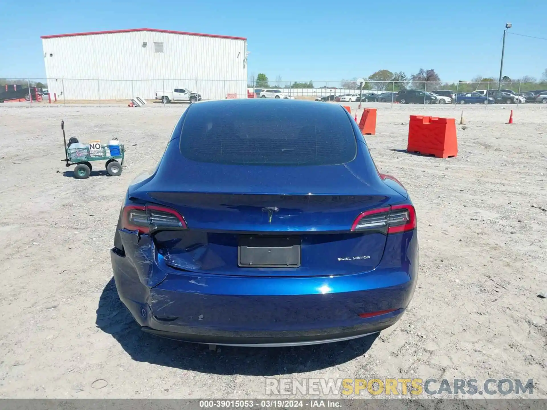 17 Photograph of a damaged car 5YJ3E1EB0NF245369 TESLA MODEL 3 2022