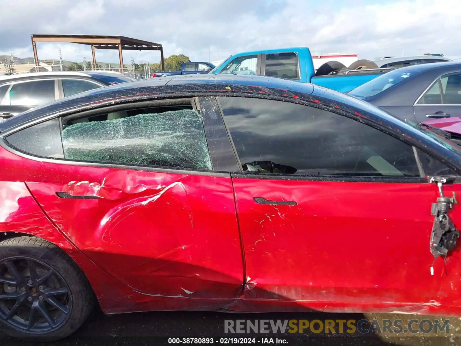 14 Photograph of a damaged car 5YJ3E1EB0NF337467 TESLA MODEL 3 2022