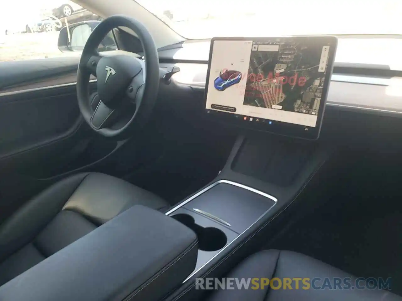 9 Photograph of a damaged car 5YJ3E1EB1NF105590 TESLA MODEL 3 2022