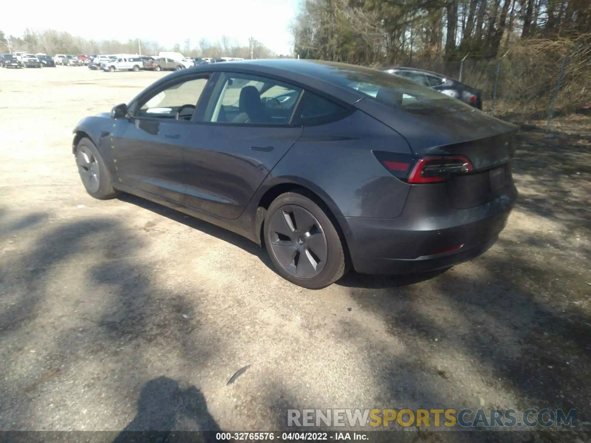 3 Photograph of a damaged car 5YJ3E1EB1NF108361 TESLA MODEL 3 2022