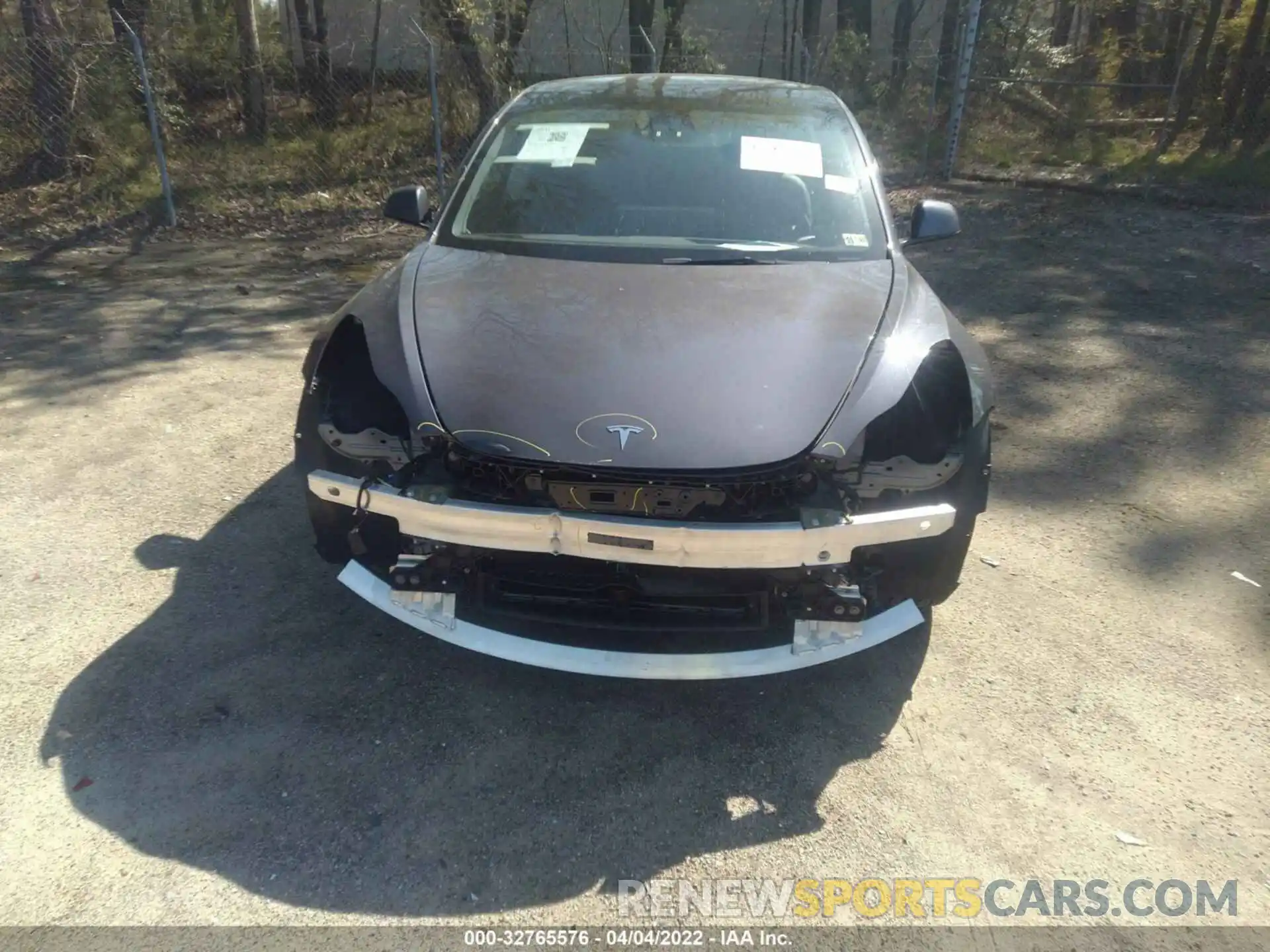 6 Photograph of a damaged car 5YJ3E1EB1NF108361 TESLA MODEL 3 2022