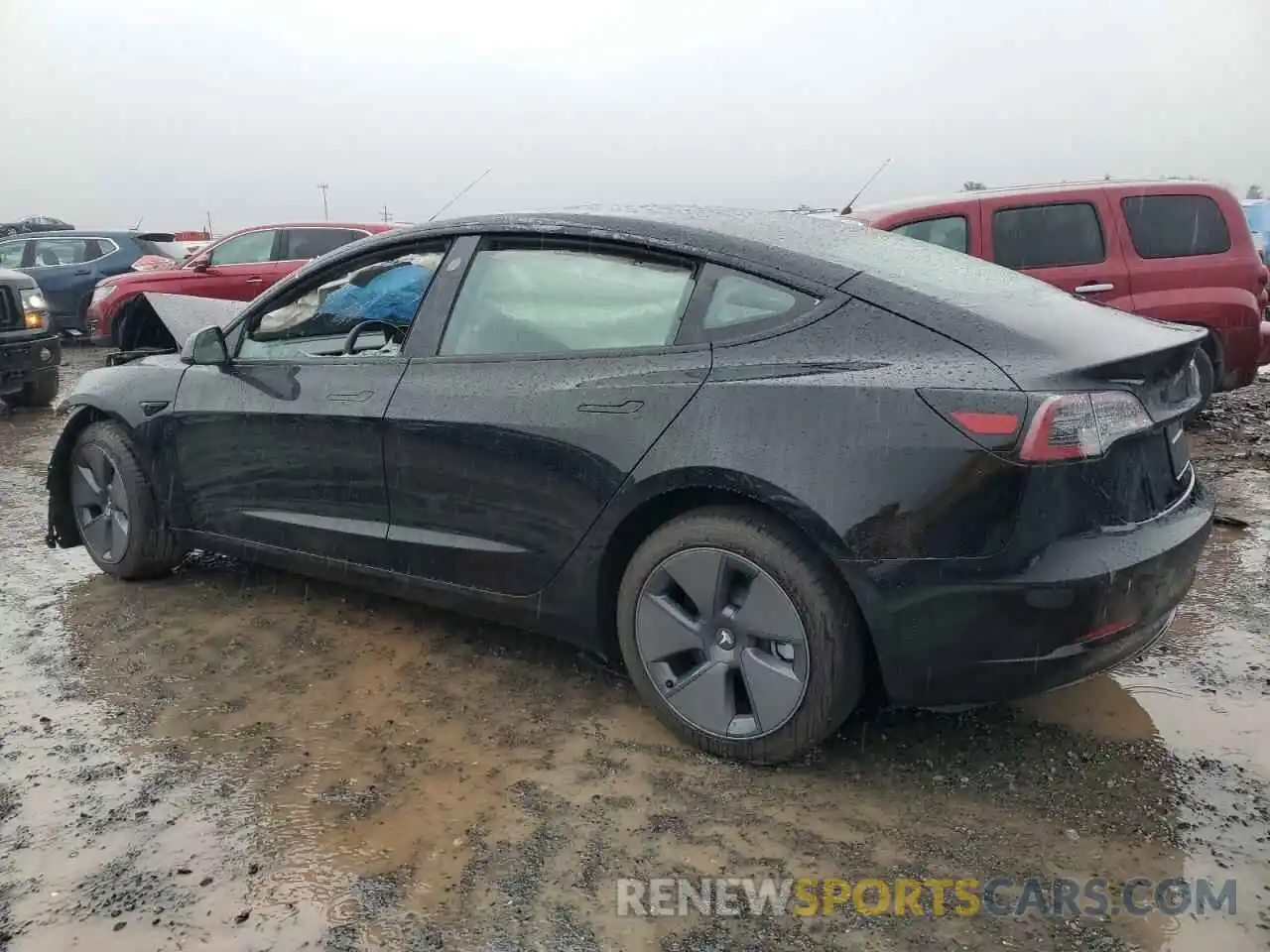 2 Фотография поврежденного автомобиля 5YJ3E1EB1NF235417 TESLA MODEL 3 2022