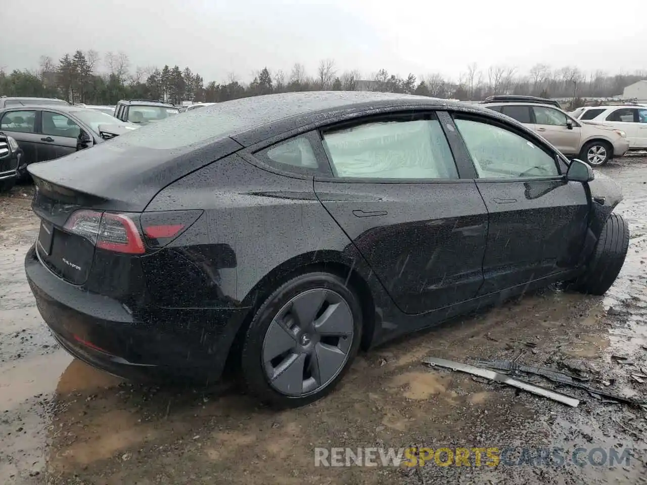 3 Фотография поврежденного автомобиля 5YJ3E1EB1NF235417 TESLA MODEL 3 2022