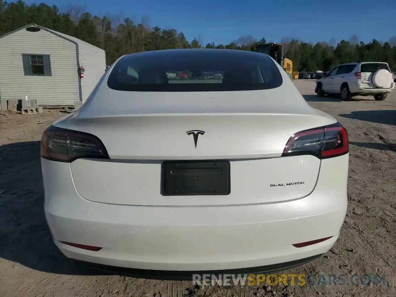 6 Photograph of a damaged car 5YJ3E1EB1NF325134 TESLA MODEL 3 2022