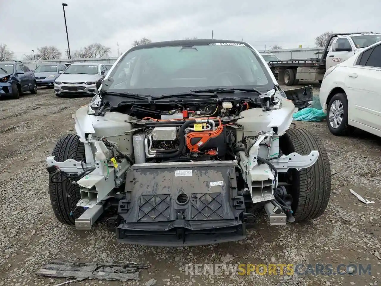 5 Photograph of a damaged car 5YJ3E1EB1NF349336 TESLA MODEL 3 2022