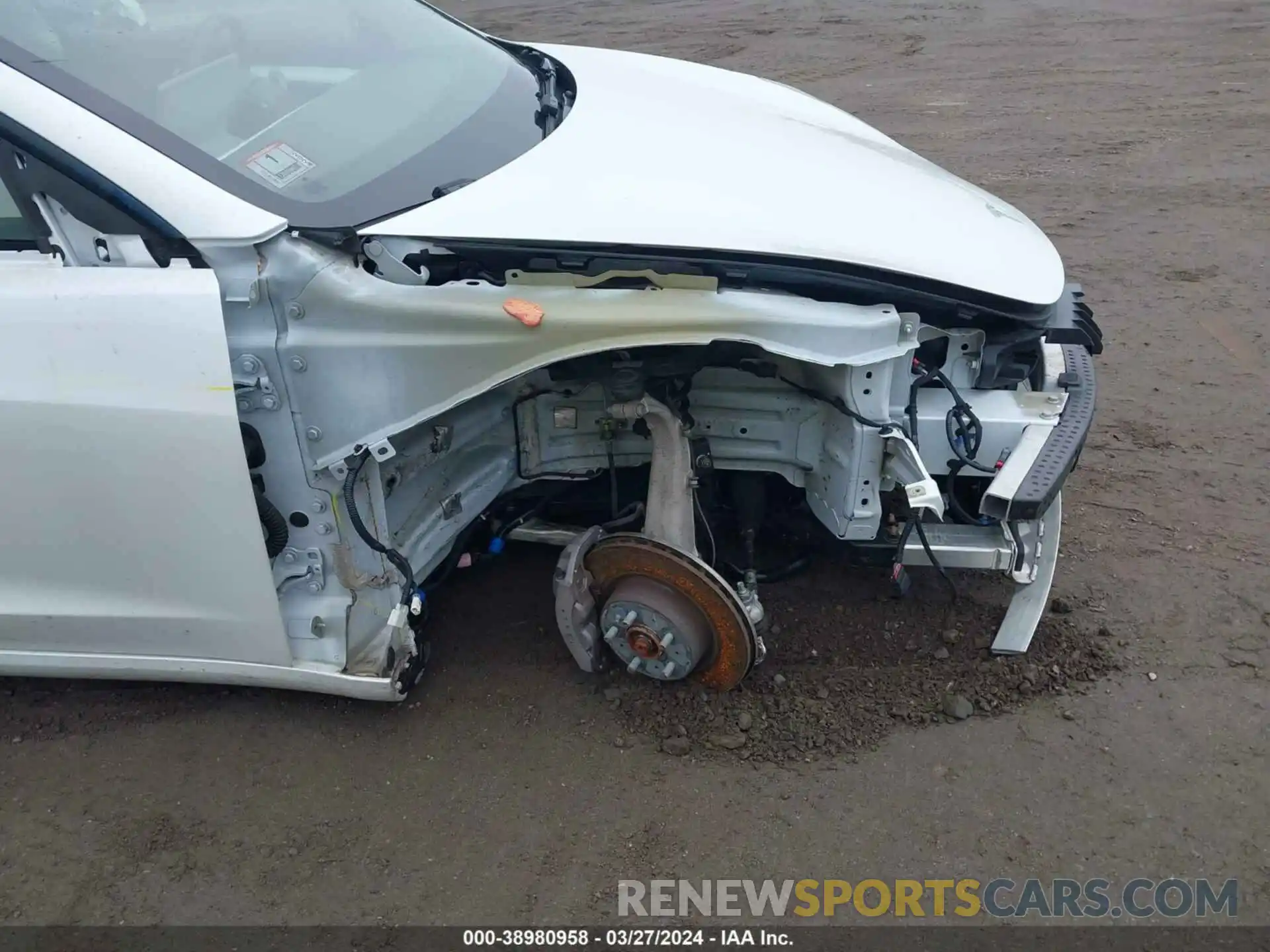 22 Photograph of a damaged car 5YJ3E1EB2NF101869 TESLA MODEL 3 2022