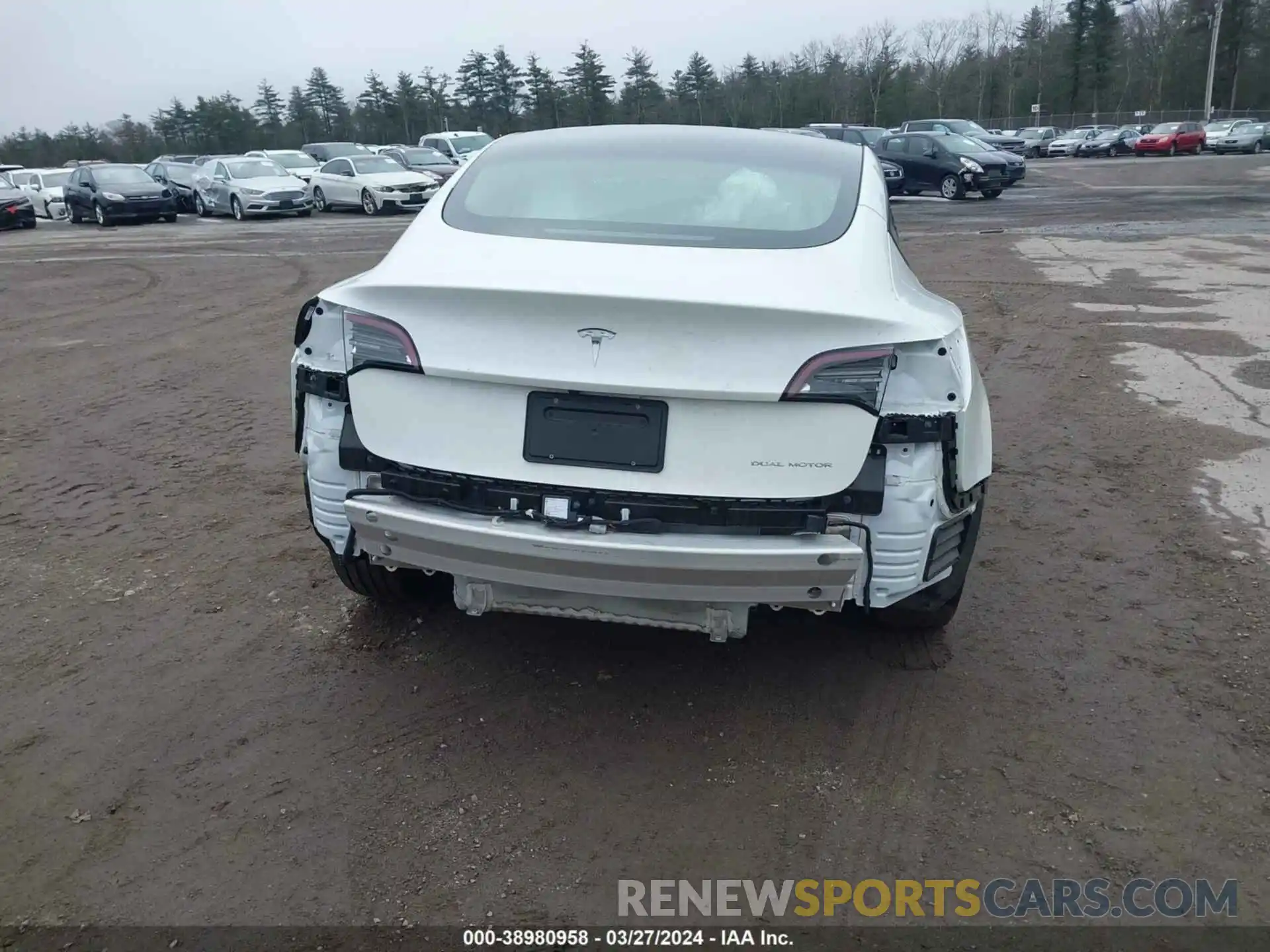 23 Photograph of a damaged car 5YJ3E1EB2NF101869 TESLA MODEL 3 2022