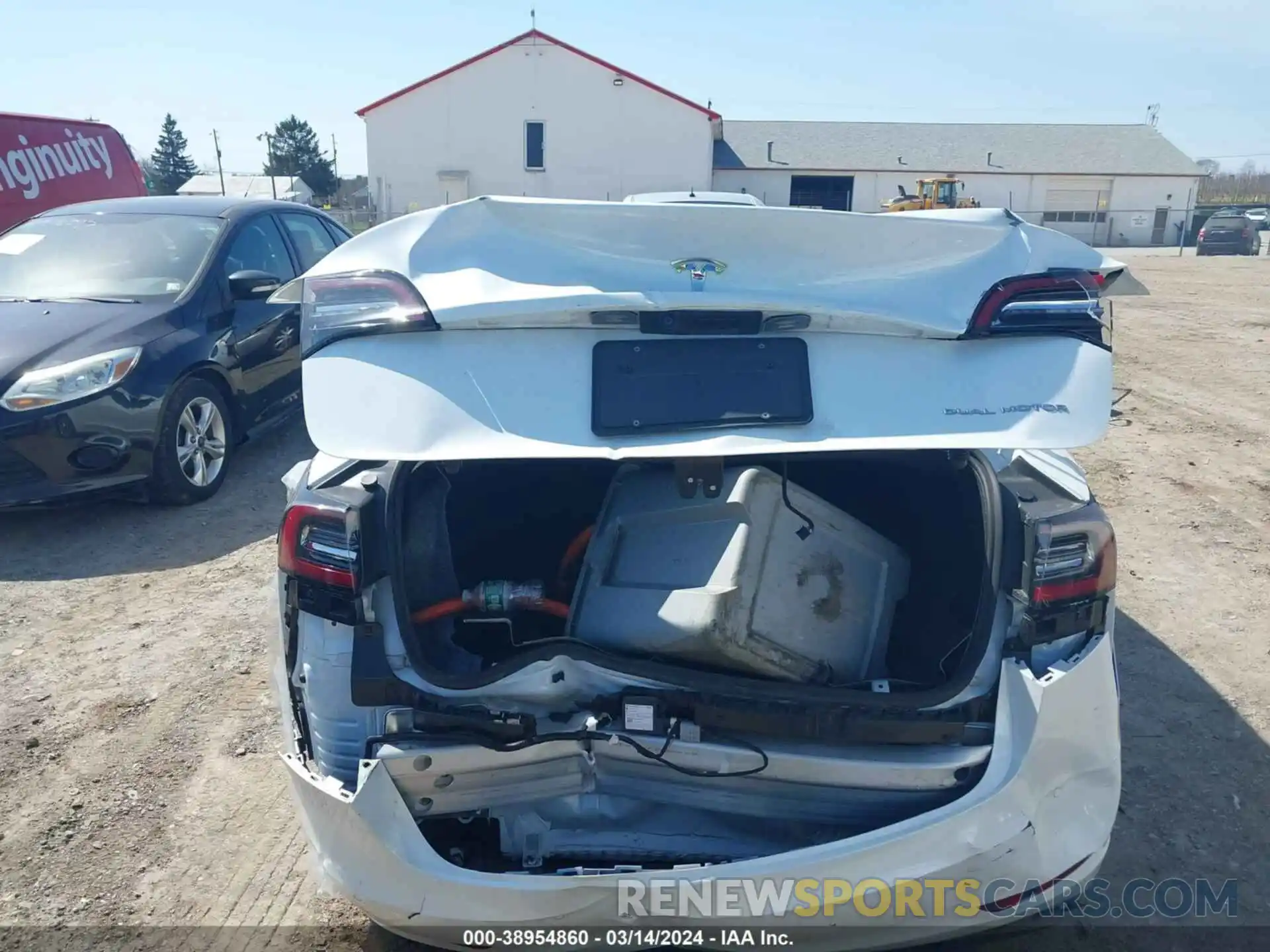 16 Photograph of a damaged car 5YJ3E1EB2NF110930 TESLA MODEL 3 2022