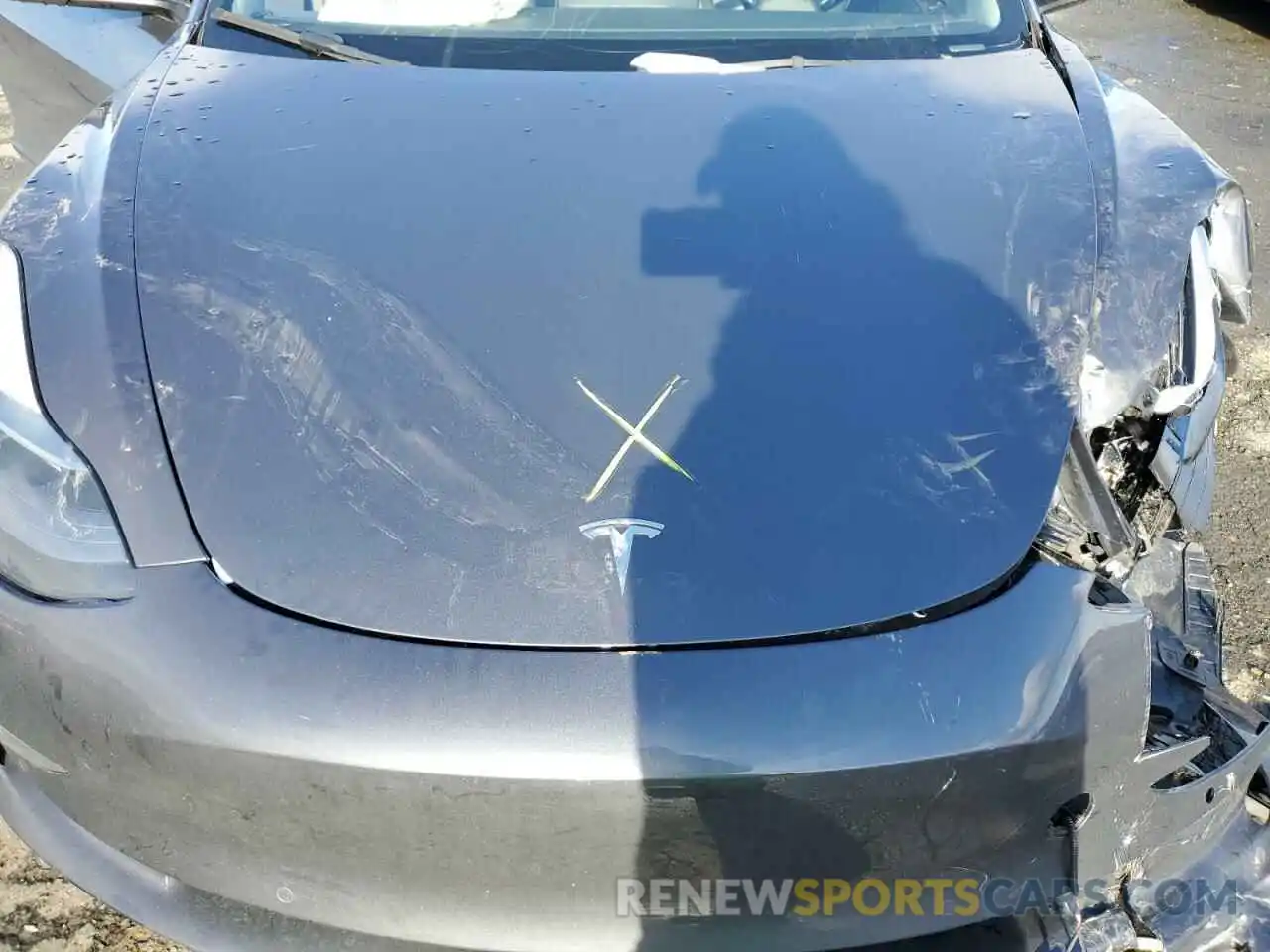 11 Photograph of a damaged car 5YJ3E1EB2NF135617 TESLA MODEL 3 2022