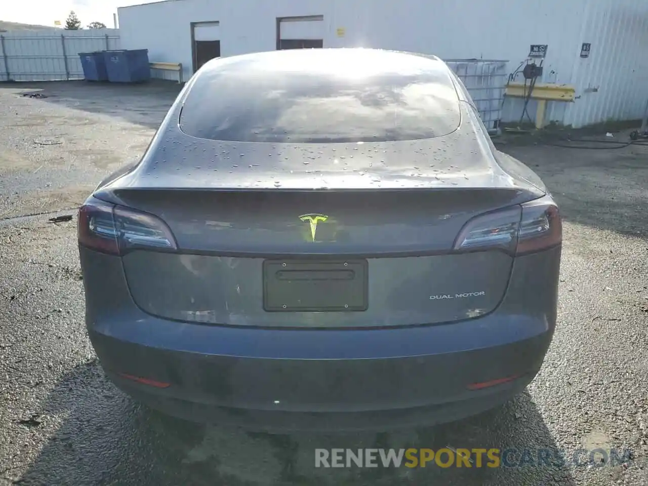 6 Photograph of a damaged car 5YJ3E1EB2NF135617 TESLA MODEL 3 2022