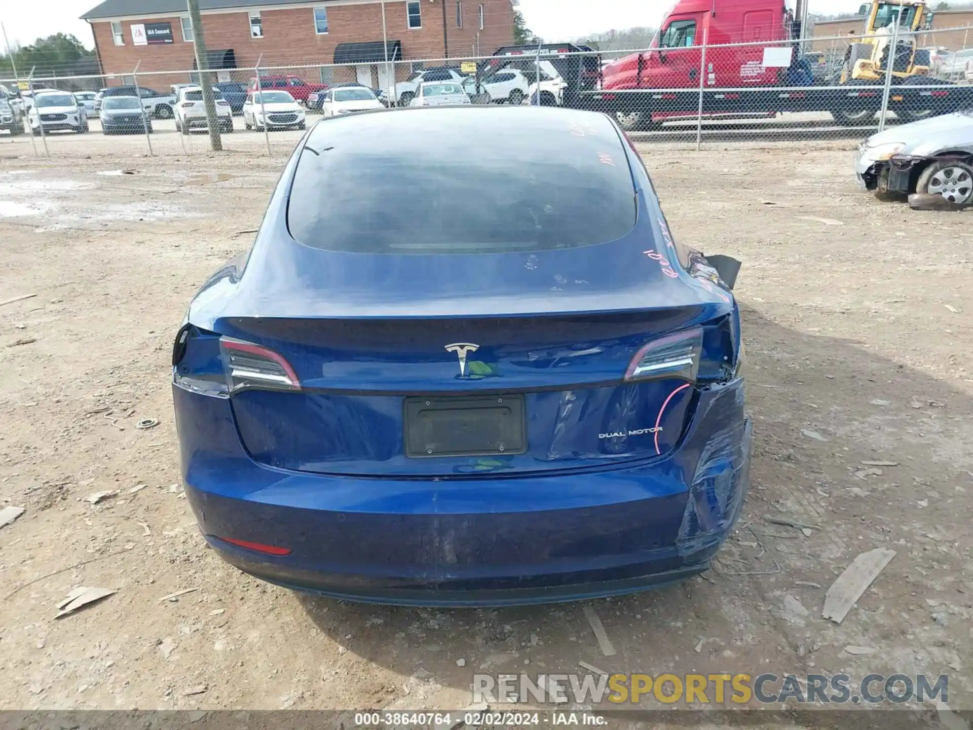 16 Фотография поврежденного автомобиля 5YJ3E1EB2NF207660 TESLA MODEL 3 2022