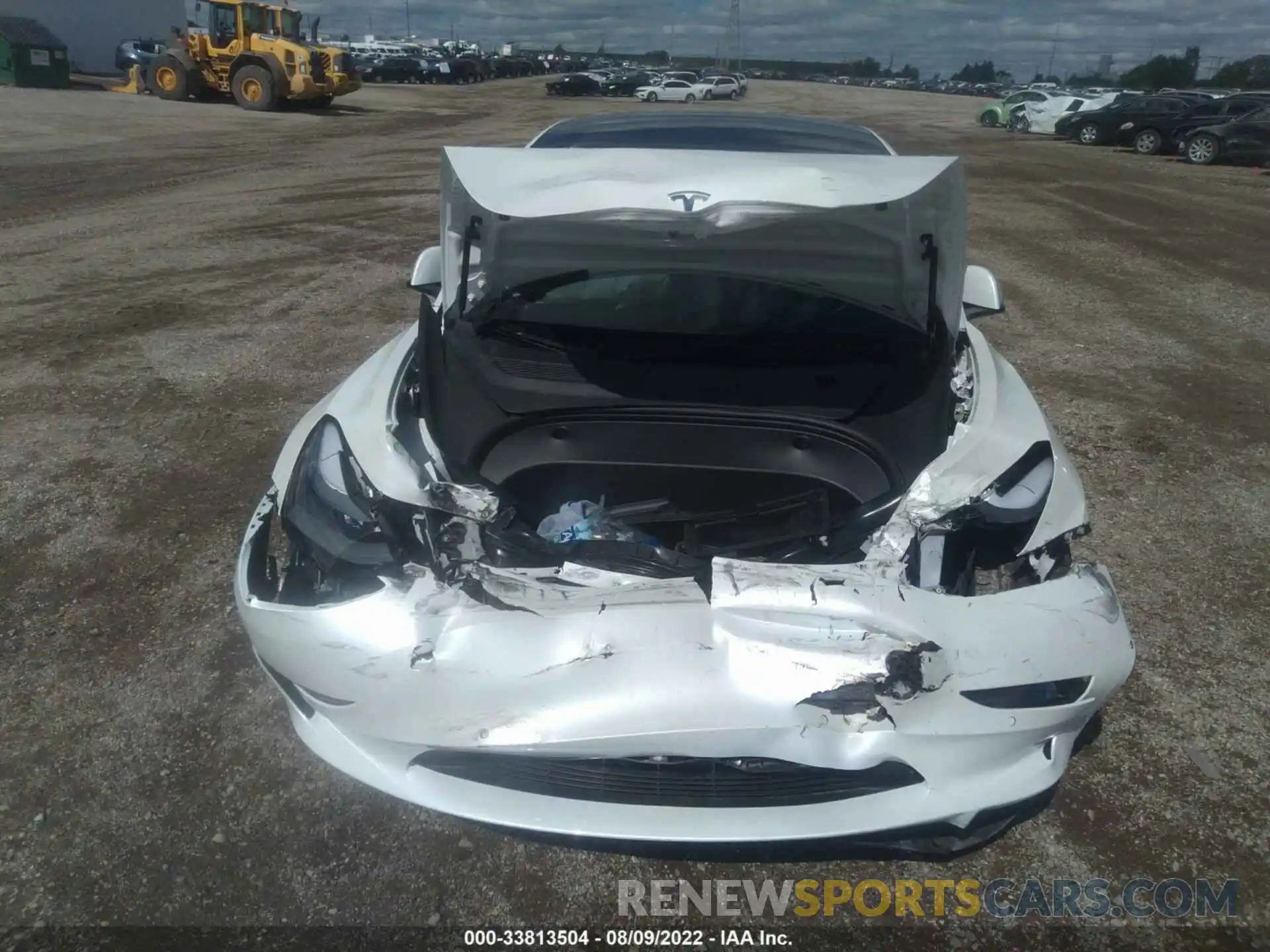 6 Photograph of a damaged car 5YJ3E1EB3NF114971 TESLA MODEL 3 2022