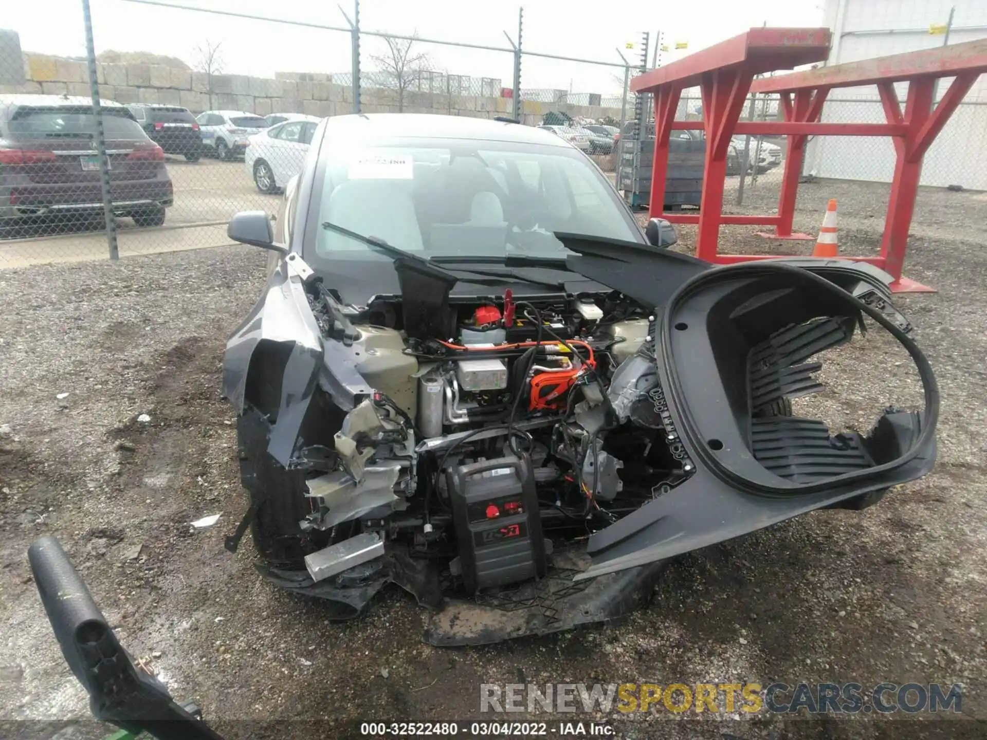 6 Photograph of a damaged car 5YJ3E1EB4NF114641 TESLA MODEL 3 2022