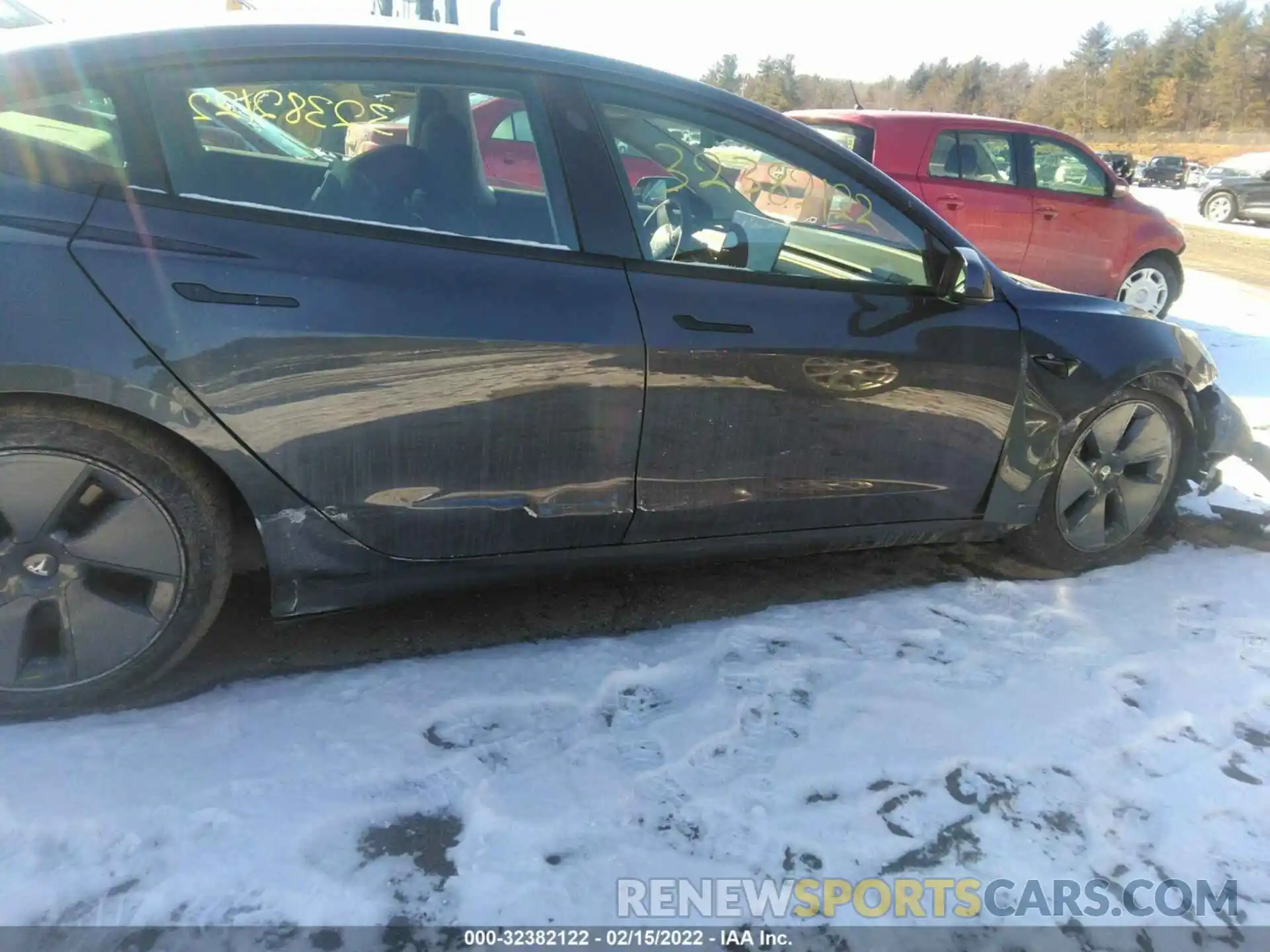 6 Photograph of a damaged car 5YJ3E1EB4NF120830 TESLA MODEL 3 2022