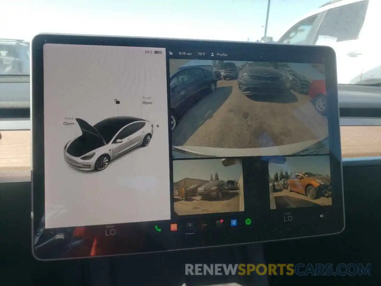 9 Photograph of a damaged car 5YJ3E1EB4NF145386 TESLA MODEL 3 2022