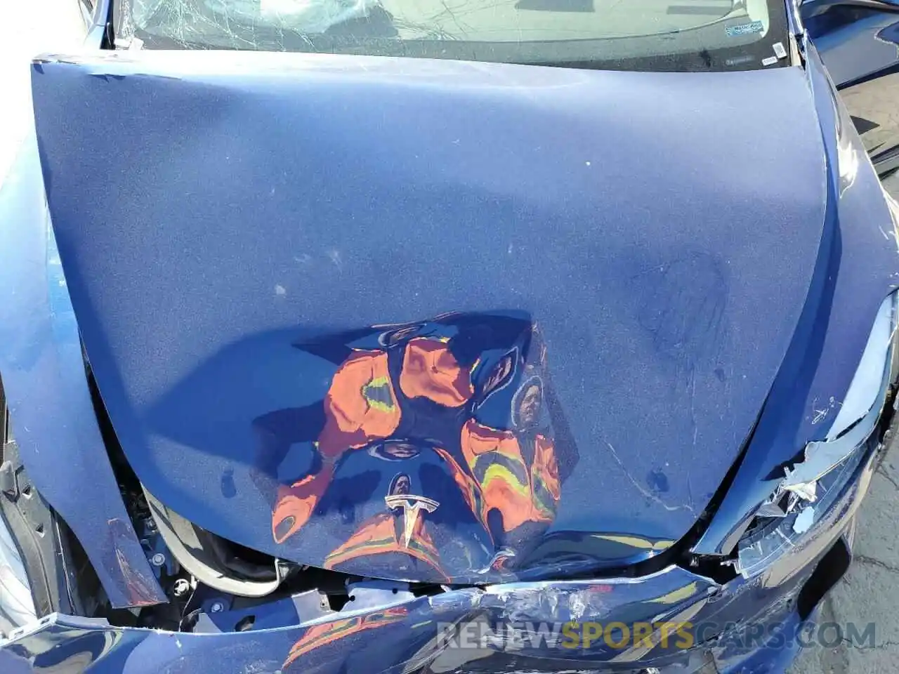 7 Photograph of a damaged car 5YJ3E1EB4NF185631 TESLA MODEL 3 2022