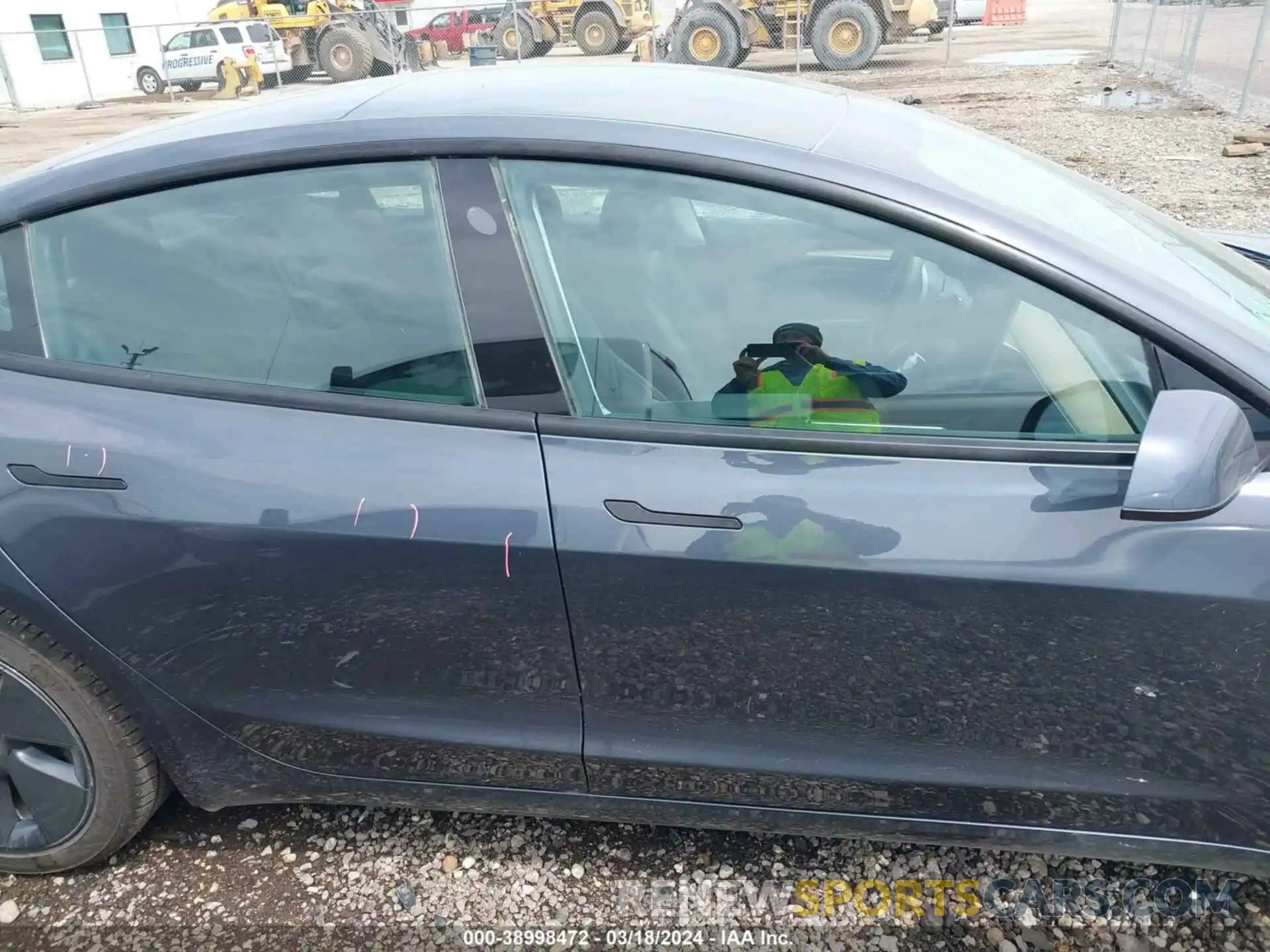 13 Photograph of a damaged car 5YJ3E1EB5NF113188 TESLA MODEL 3 2022