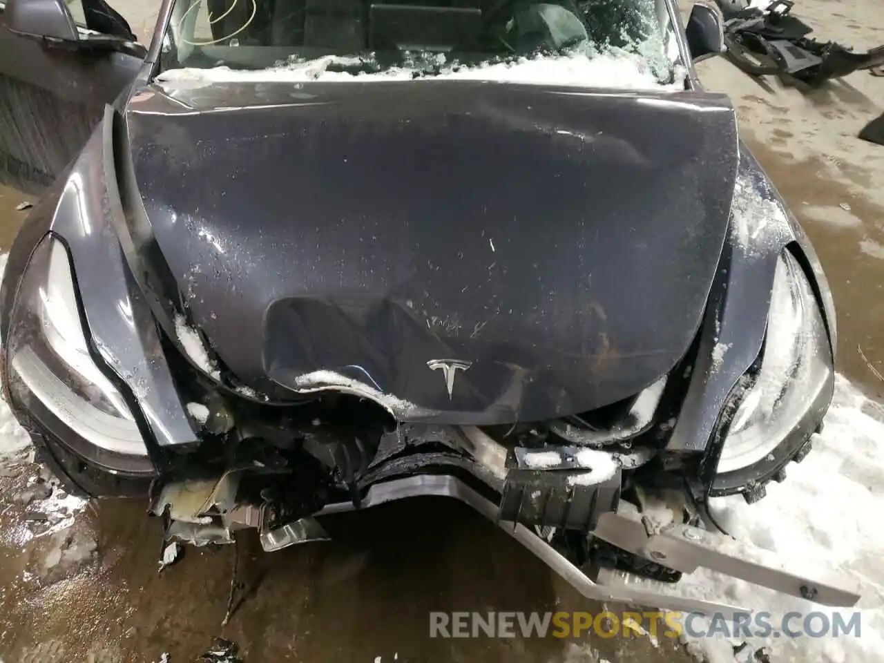 7 Photograph of a damaged car 5YJ3E1EB5NF126359 TESLA MODEL 3 2022