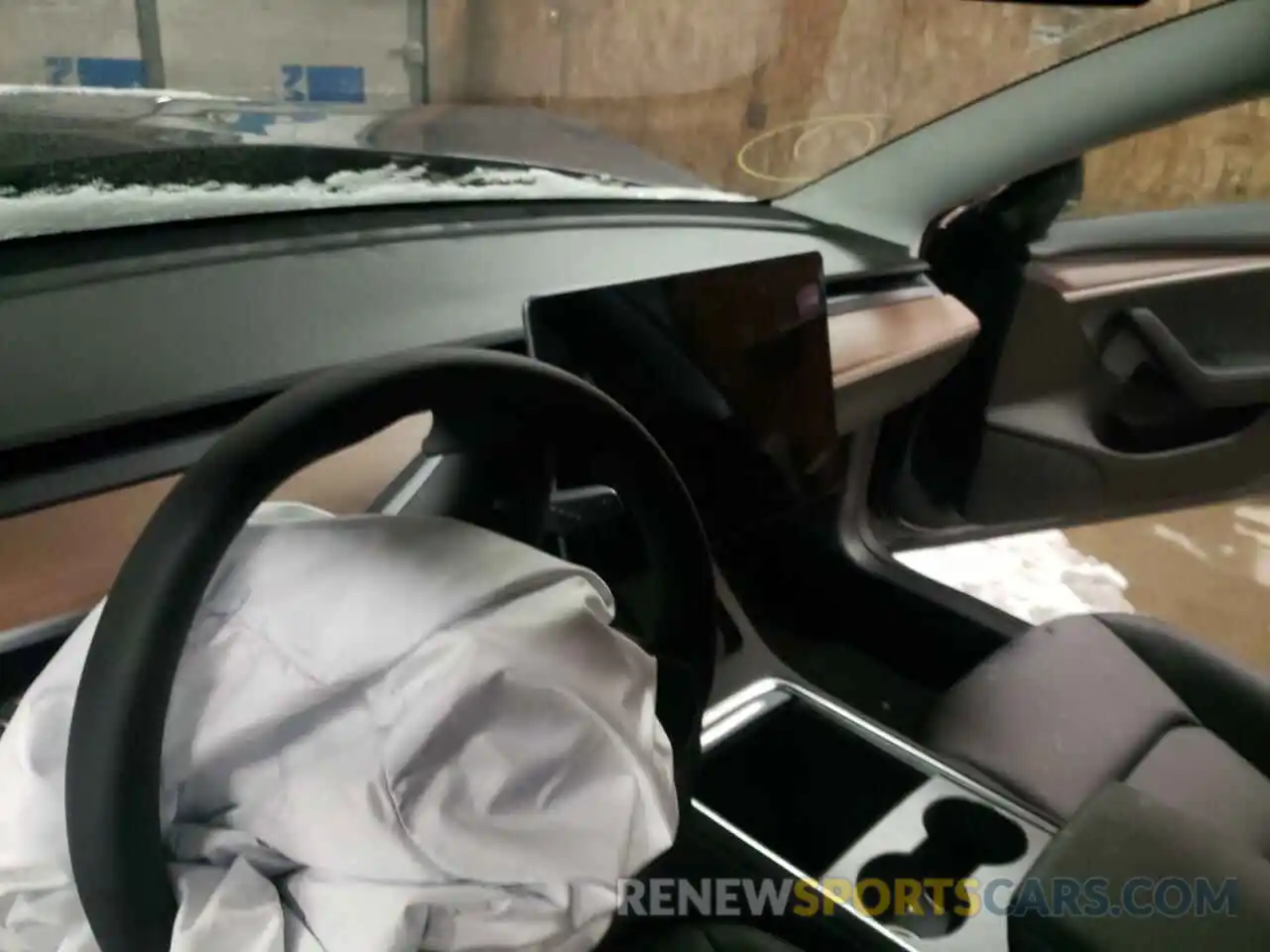 8 Photograph of a damaged car 5YJ3E1EB5NF126359 TESLA MODEL 3 2022