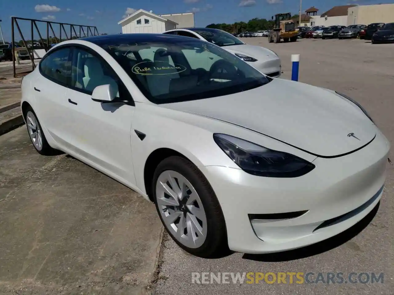 1 Фотография поврежденного автомобиля 5YJ3E1EB5NF253824 TESLA MODEL 3 2022