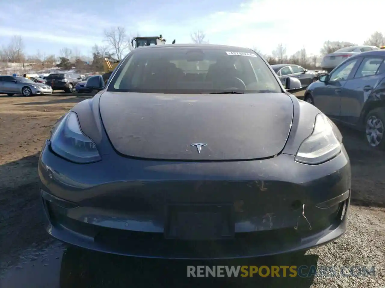 5 Photograph of a damaged car 5YJ3E1EB5NF321569 TESLA MODEL 3 2022