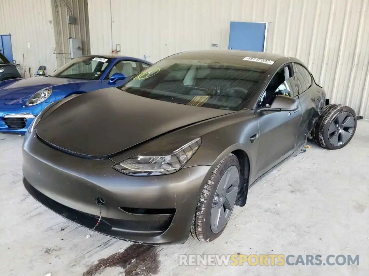 2 Фотография поврежденного автомобиля 5YJ3E1EB6NF104614 TESLA MODEL 3 2022