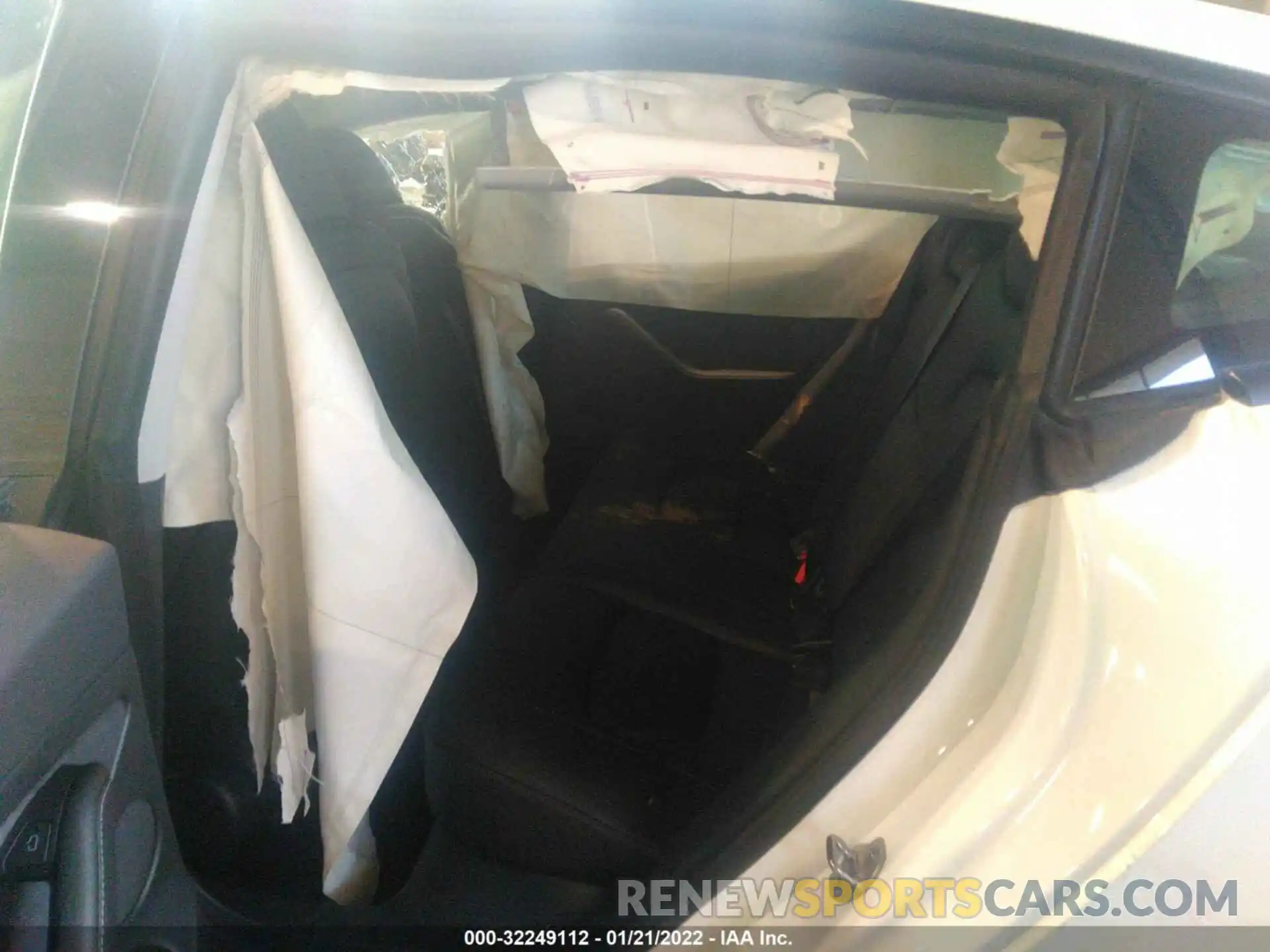 8 Photograph of a damaged car 5YJ3E1EB6NF112390 TESLA MODEL 3 2022