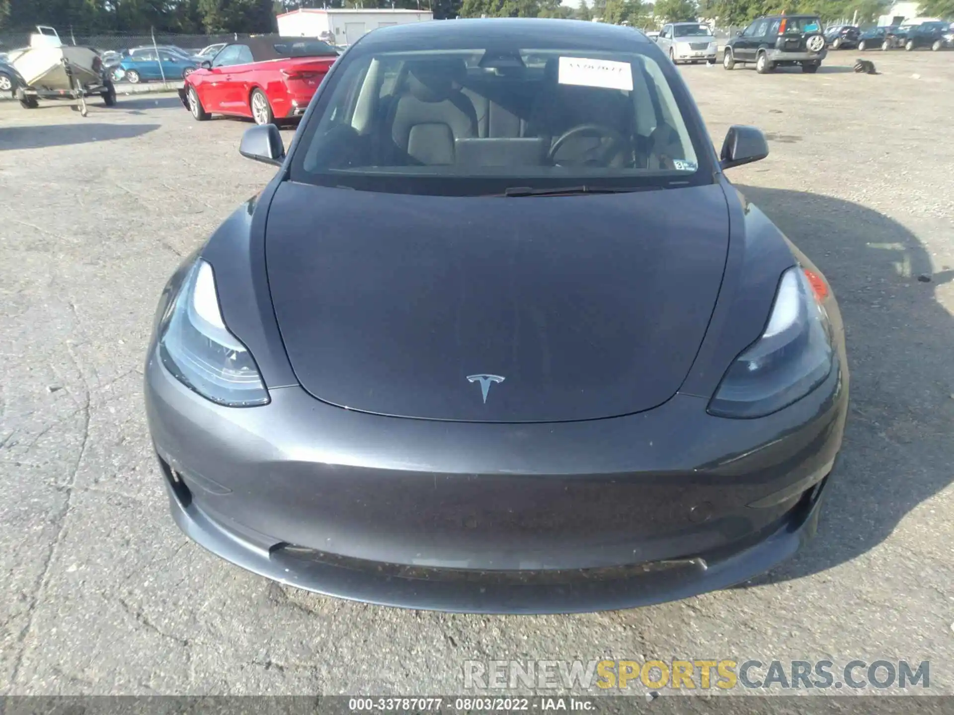 6 Photograph of a damaged car 5YJ3E1EB6NF180589 TESLA MODEL 3 2022