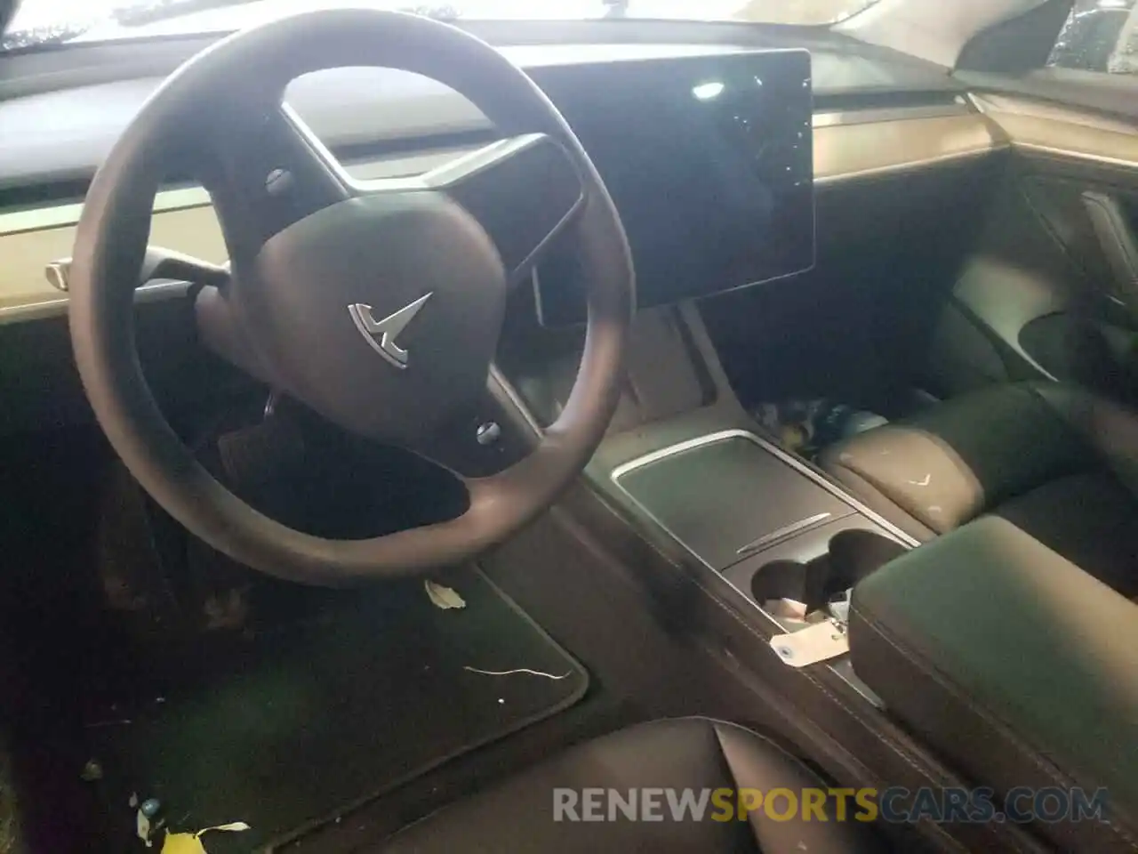 9 Photograph of a damaged car 5YJ3E1EB6NF185520 TESLA MODEL 3 2022