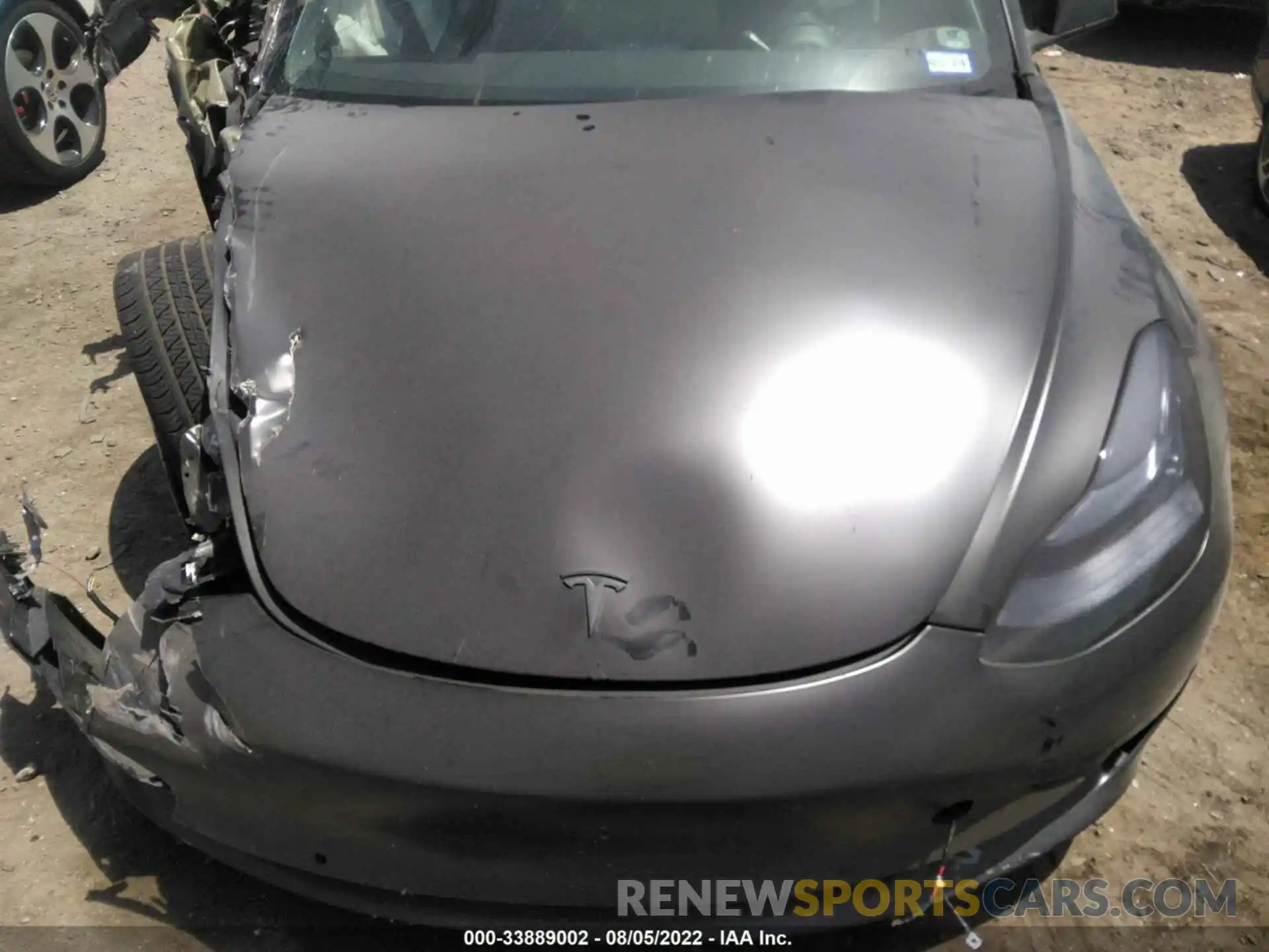 10 Photograph of a damaged car 5YJ3E1EB6NF241309 TESLA MODEL 3 2022