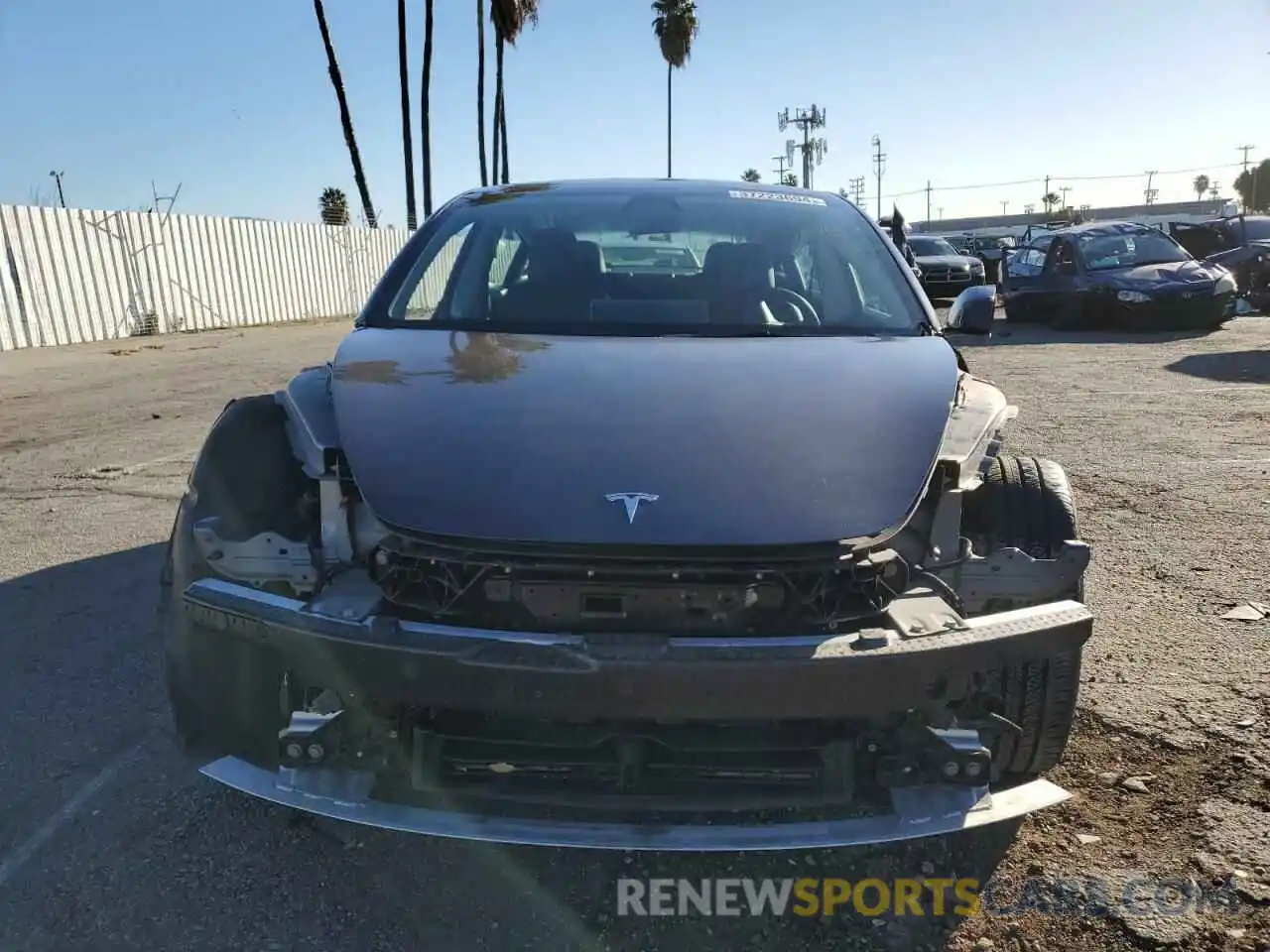 5 Photograph of a damaged car 5YJ3E1EB6NF246722 TESLA MODEL 3 2022