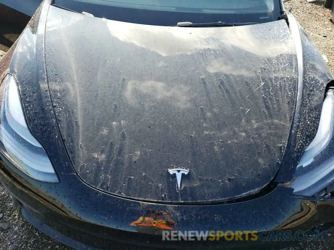 7 Photograph of a damaged car 5YJ3E1EB6NF250544 TESLA MODEL 3 2022