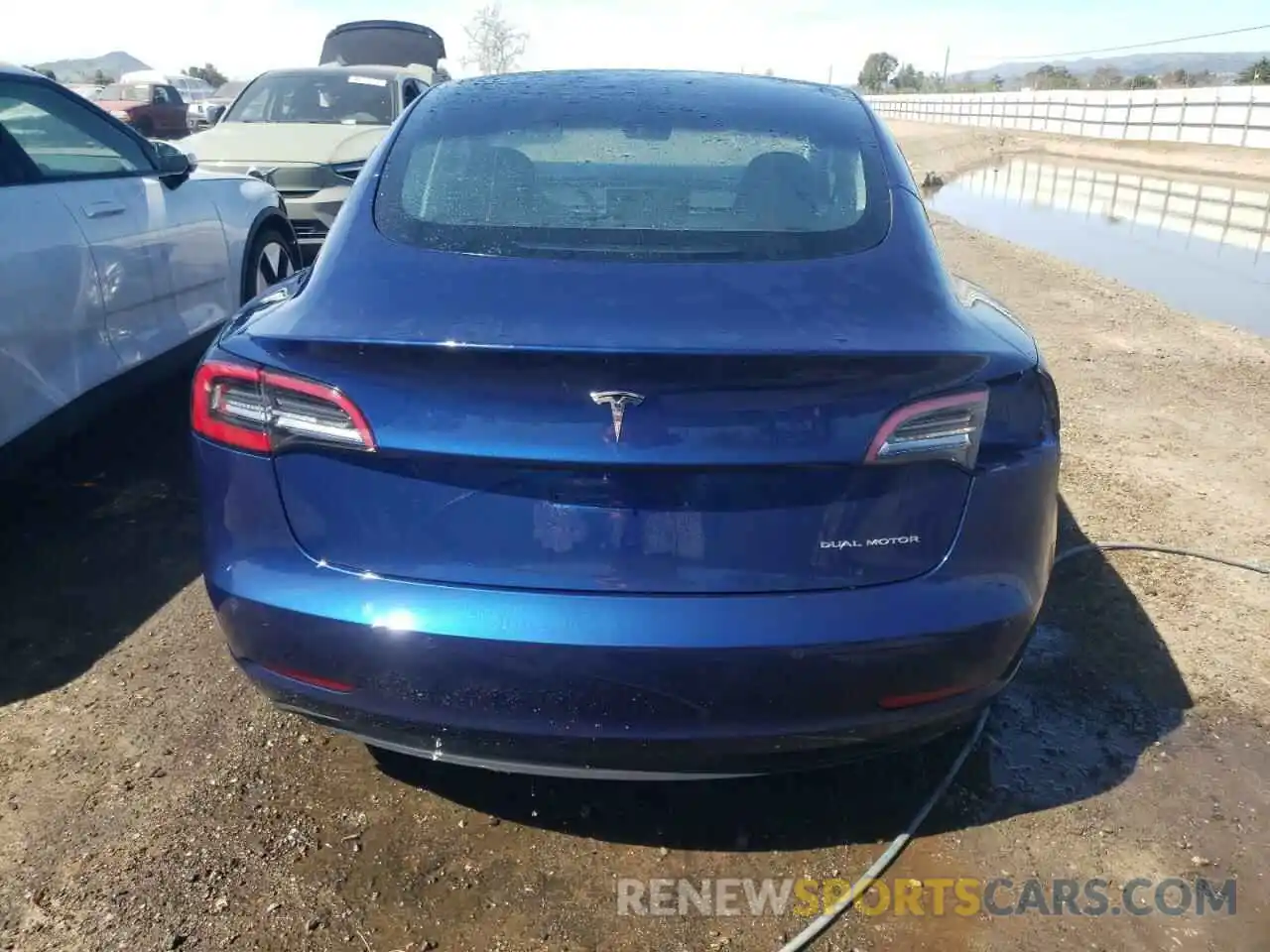 6 Photograph of a damaged car 5YJ3E1EB7NF144202 TESLA MODEL 3 2022