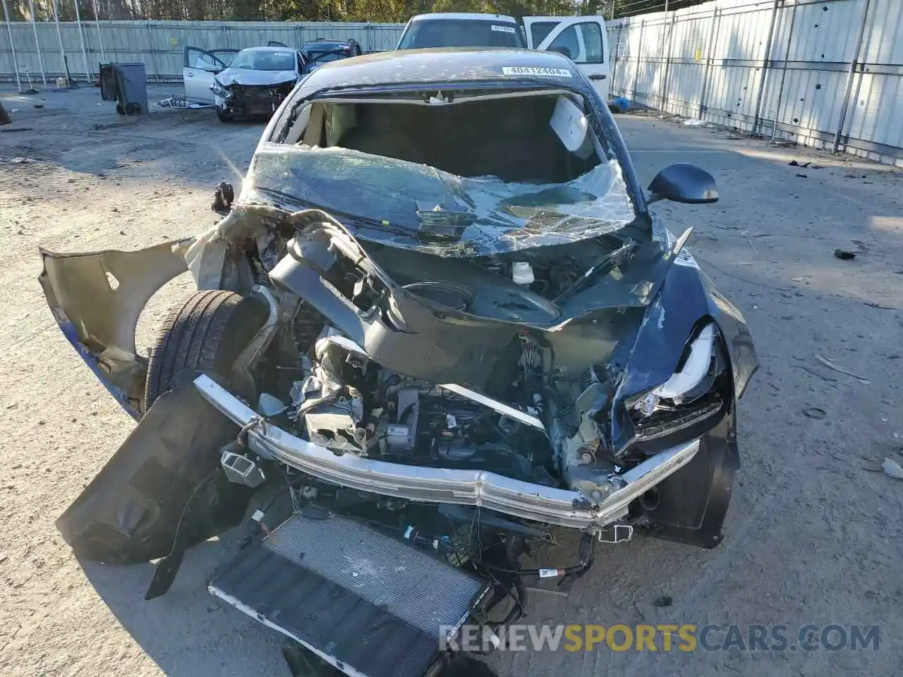 5 Photograph of a damaged car 5YJ3E1EB7NF183727 TESLA MODEL 3 2022