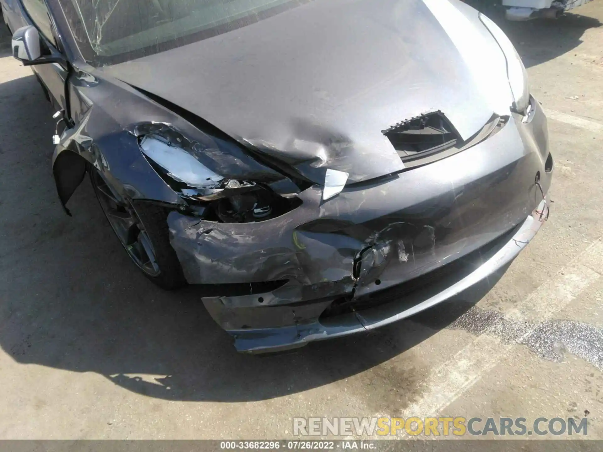 12 Photograph of a damaged car 5YJ3E1EB7NF246325 TESLA MODEL 3 2022