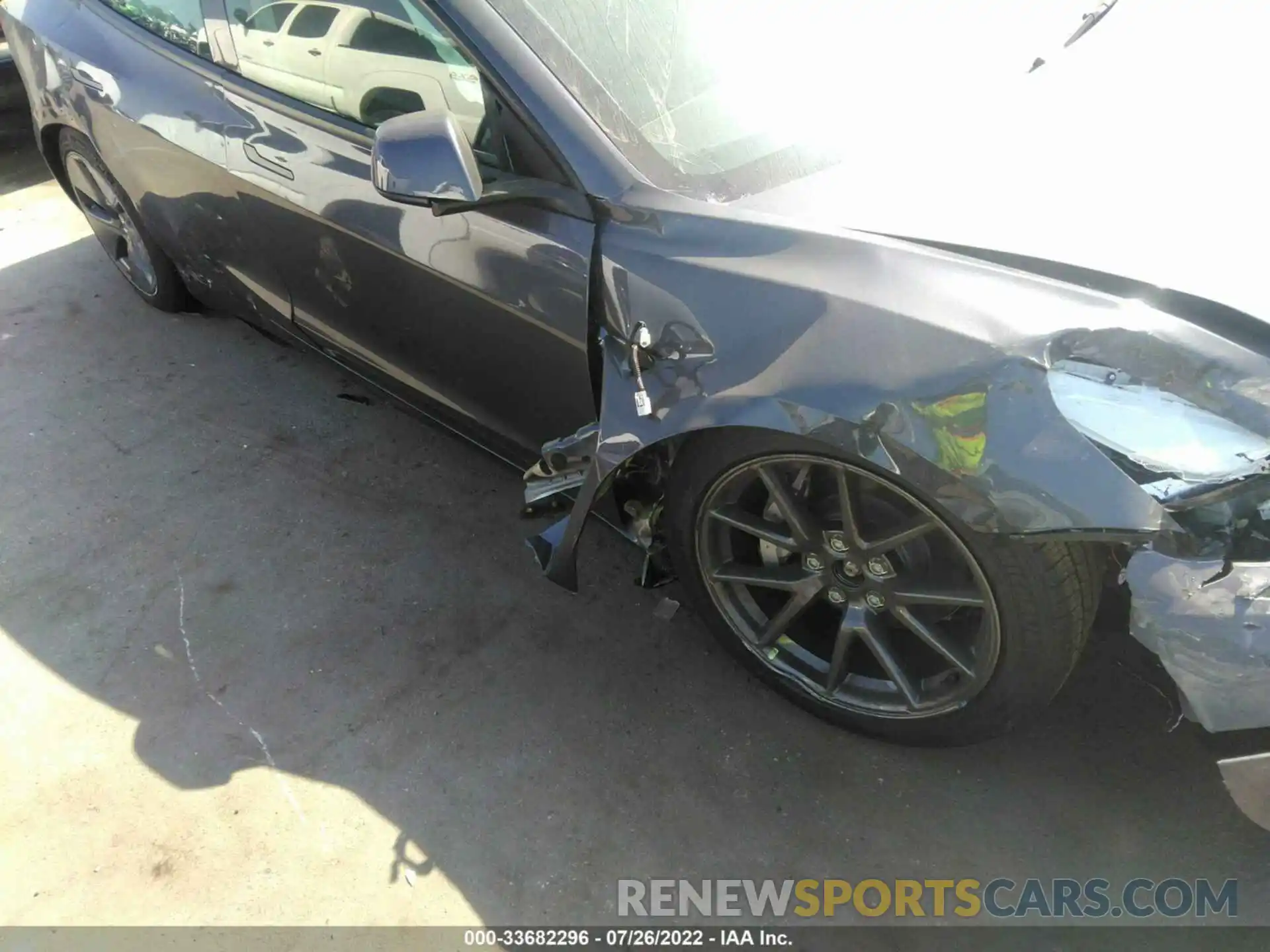 13 Photograph of a damaged car 5YJ3E1EB7NF246325 TESLA MODEL 3 2022