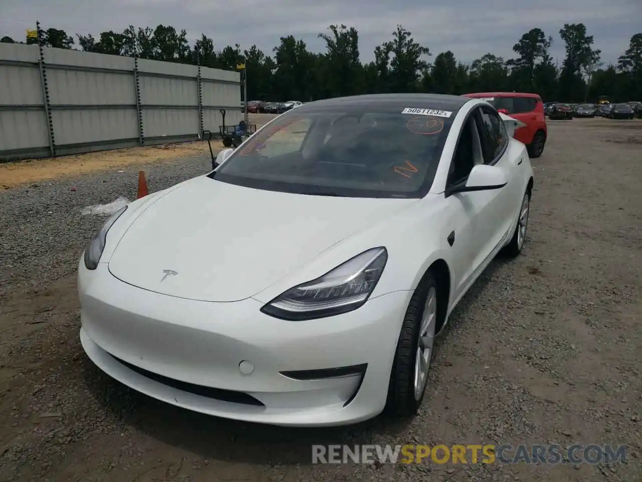 2 Фотография поврежденного автомобиля 5YJ3E1EB7NF258653 TESLA MODEL 3 2022