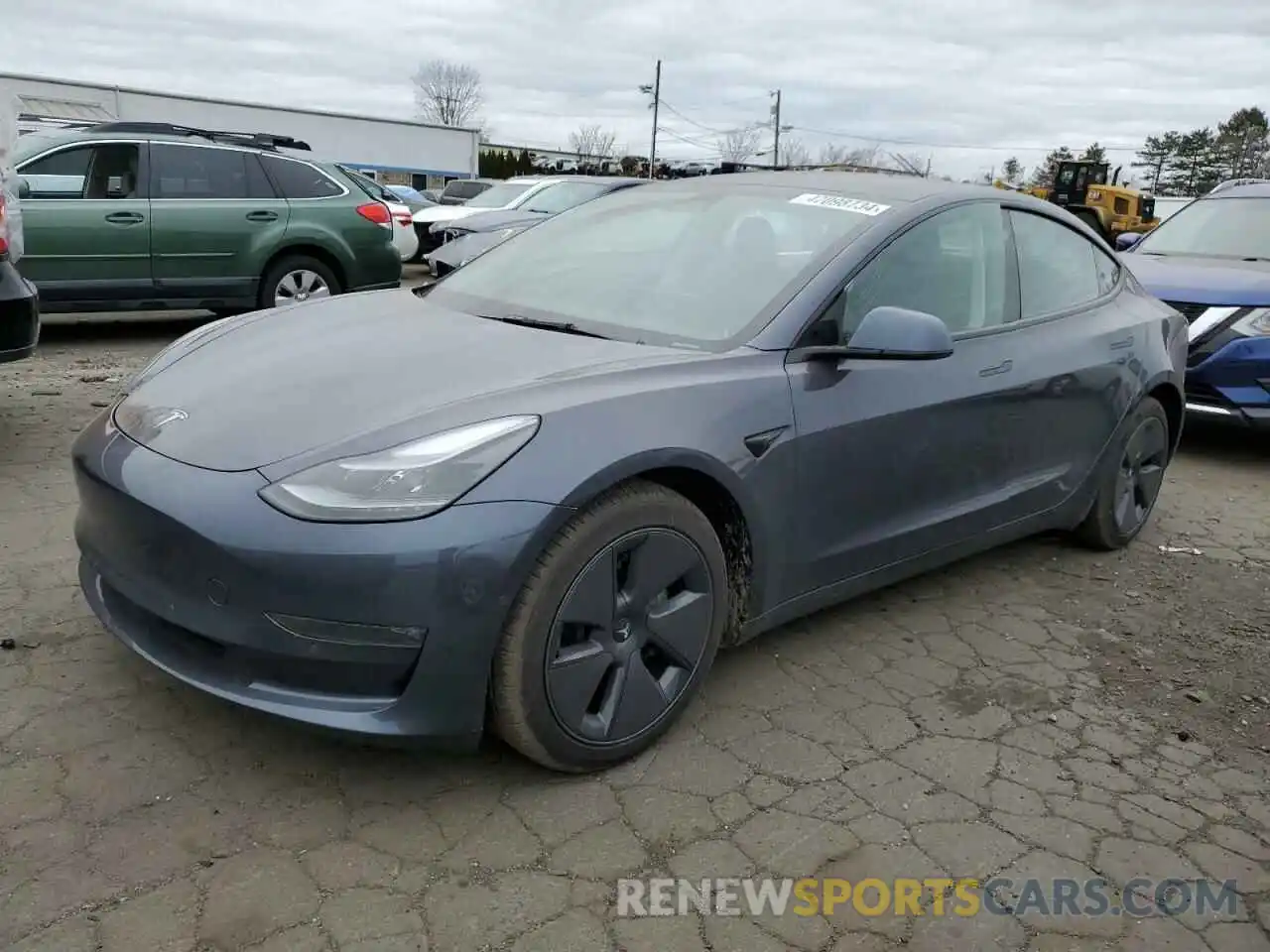 1 Фотография поврежденного автомобиля 5YJ3E1EB7NF327454 TESLA MODEL 3 2022