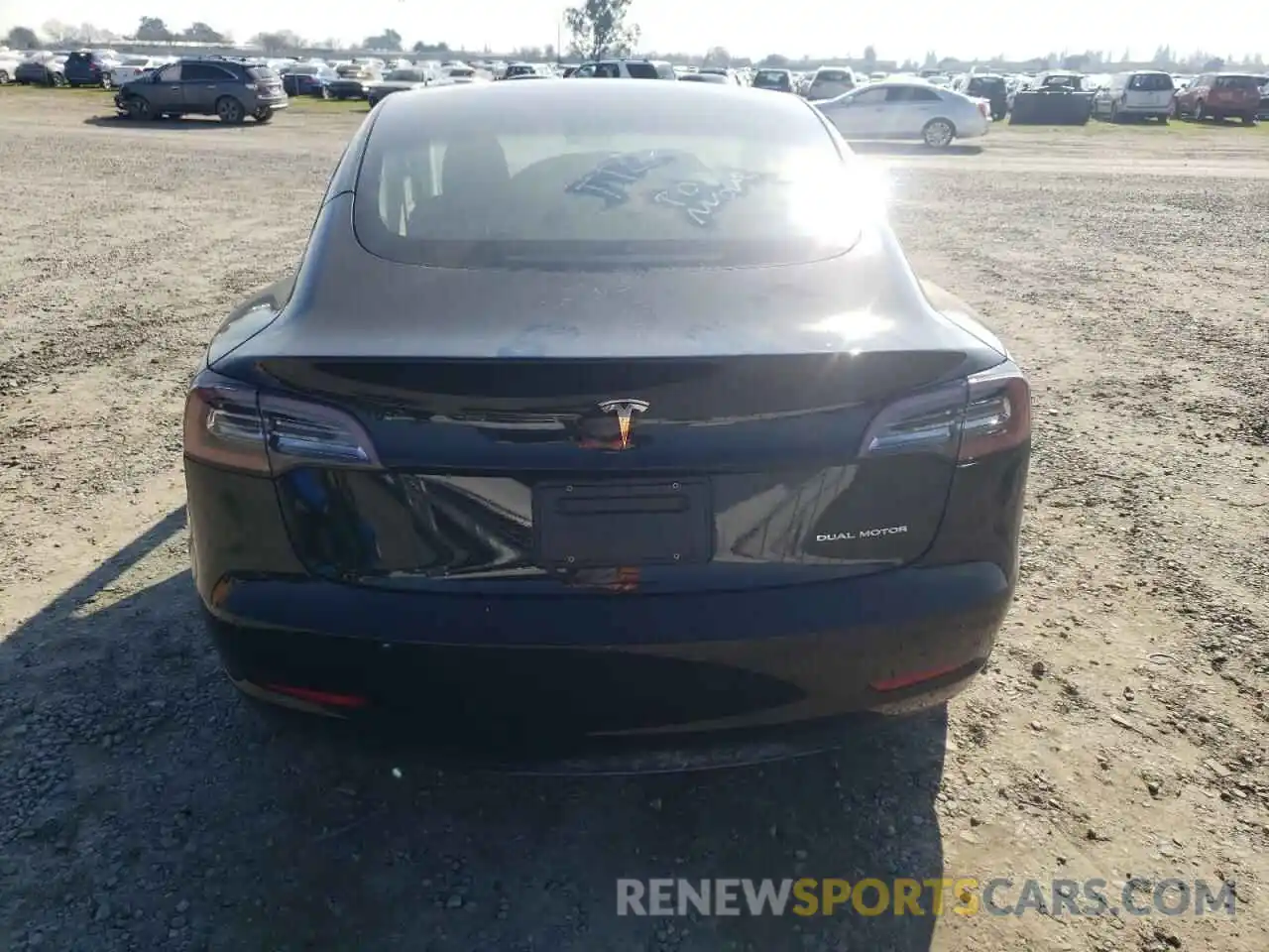 6 Photograph of a damaged car 5YJ3E1EB7NF344450 TESLA MODEL 3 2022