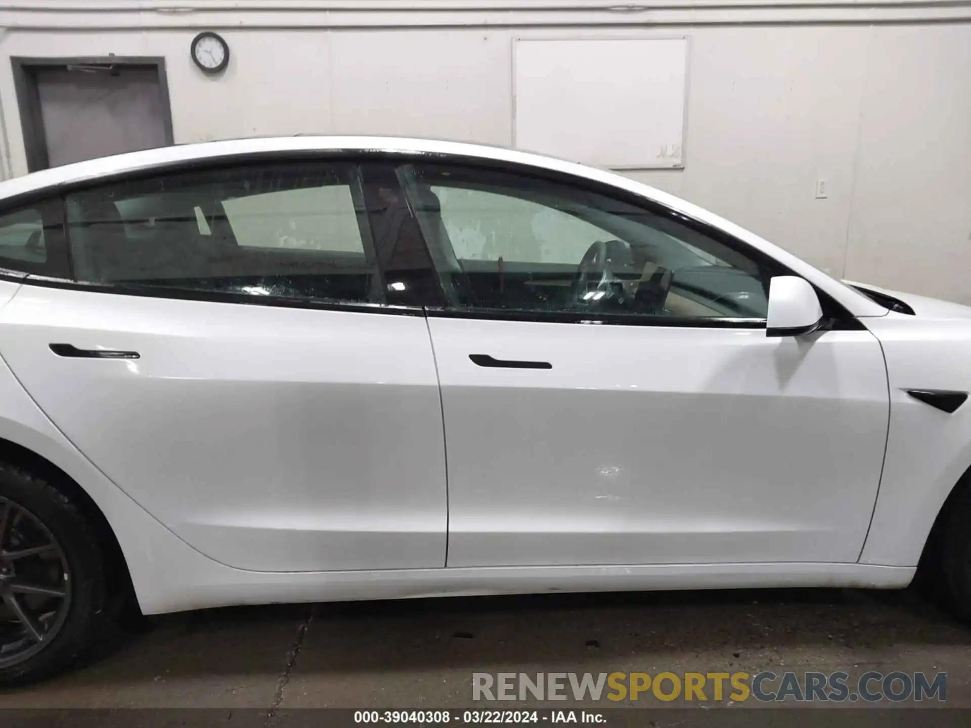 13 Photograph of a damaged car 5YJ3E1EB8NF153023 TESLA MODEL 3 2022