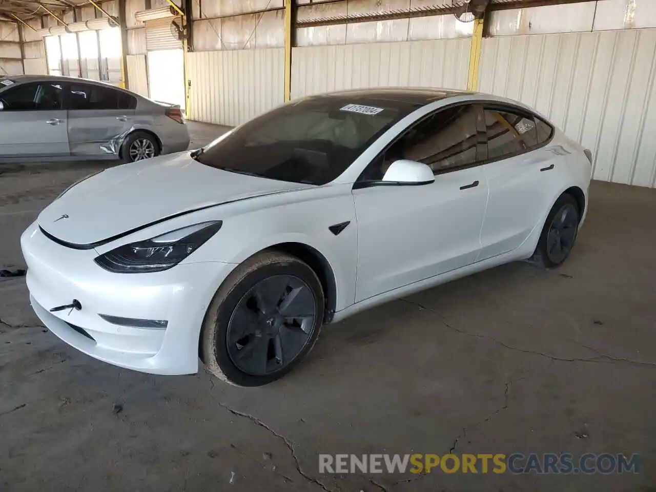 1 Фотография поврежденного автомобиля 5YJ3E1EB9NF103084 TESLA MODEL 3 2022