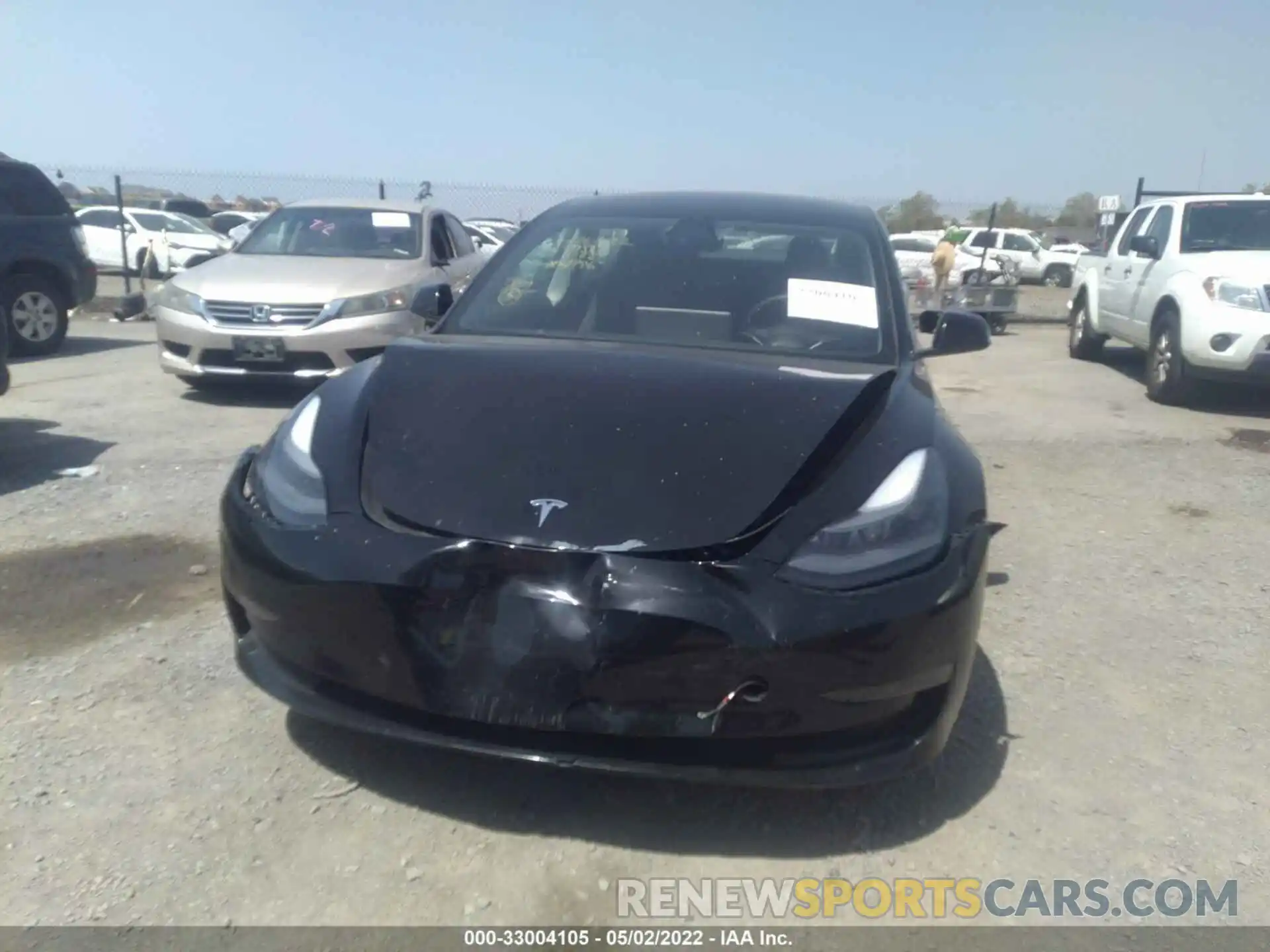 6 Photograph of a damaged car 5YJ3E1EB9NF134996 TESLA MODEL 3 2022