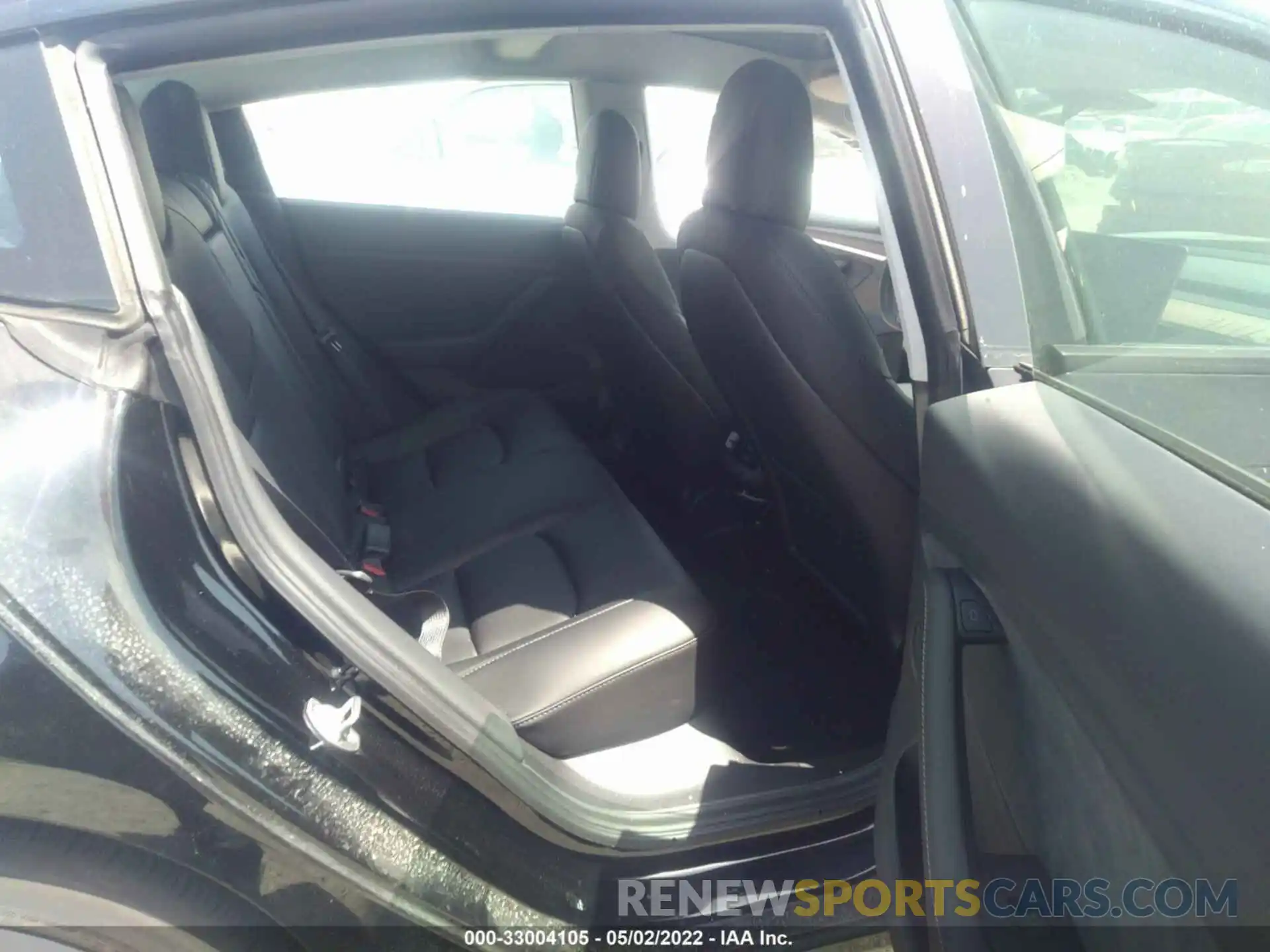 8 Photograph of a damaged car 5YJ3E1EB9NF134996 TESLA MODEL 3 2022