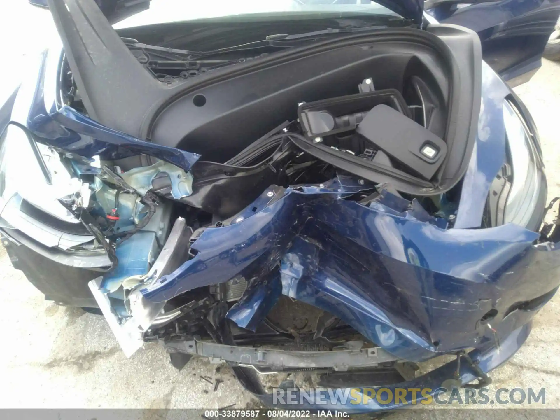 10 Photograph of a damaged car 5YJ3E1EB9NF237867 TESLA MODEL 3 2022