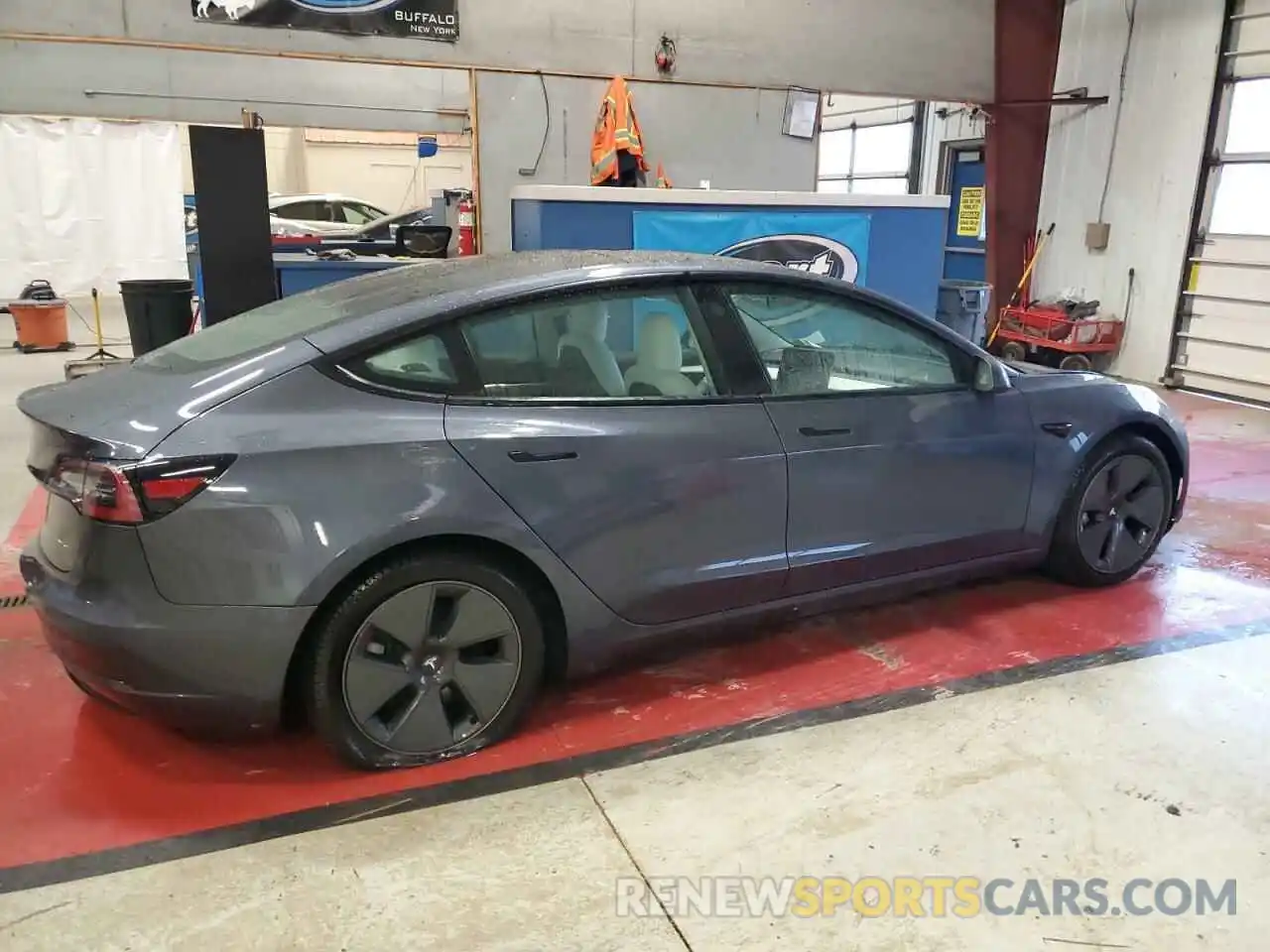 3 Фотография поврежденного автомобиля 5YJ3E1EB9NF249727 TESLA MODEL 3 2022