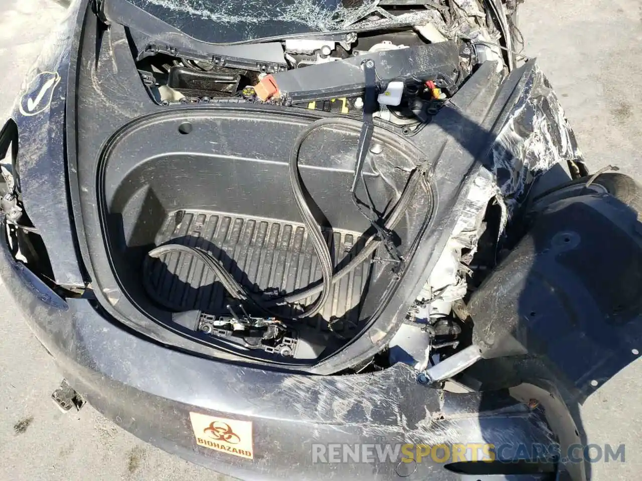 7 Photograph of a damaged car 5YJ3E1EBXNF129998 TESLA MODEL 3 2022